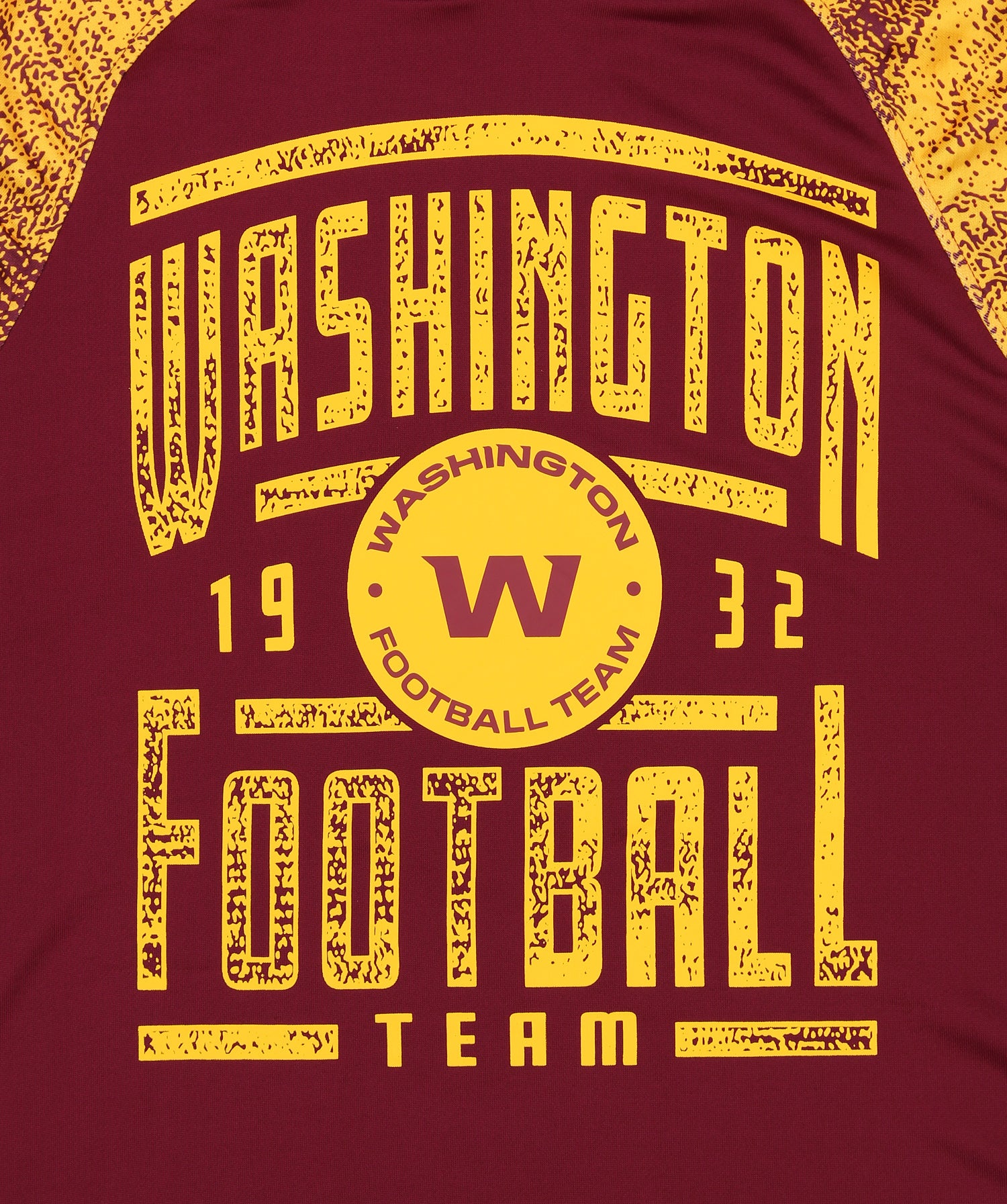 Zubaz NFL Men's Washington Football Team Lightweight Pullover Hoodie with Static Sleeves