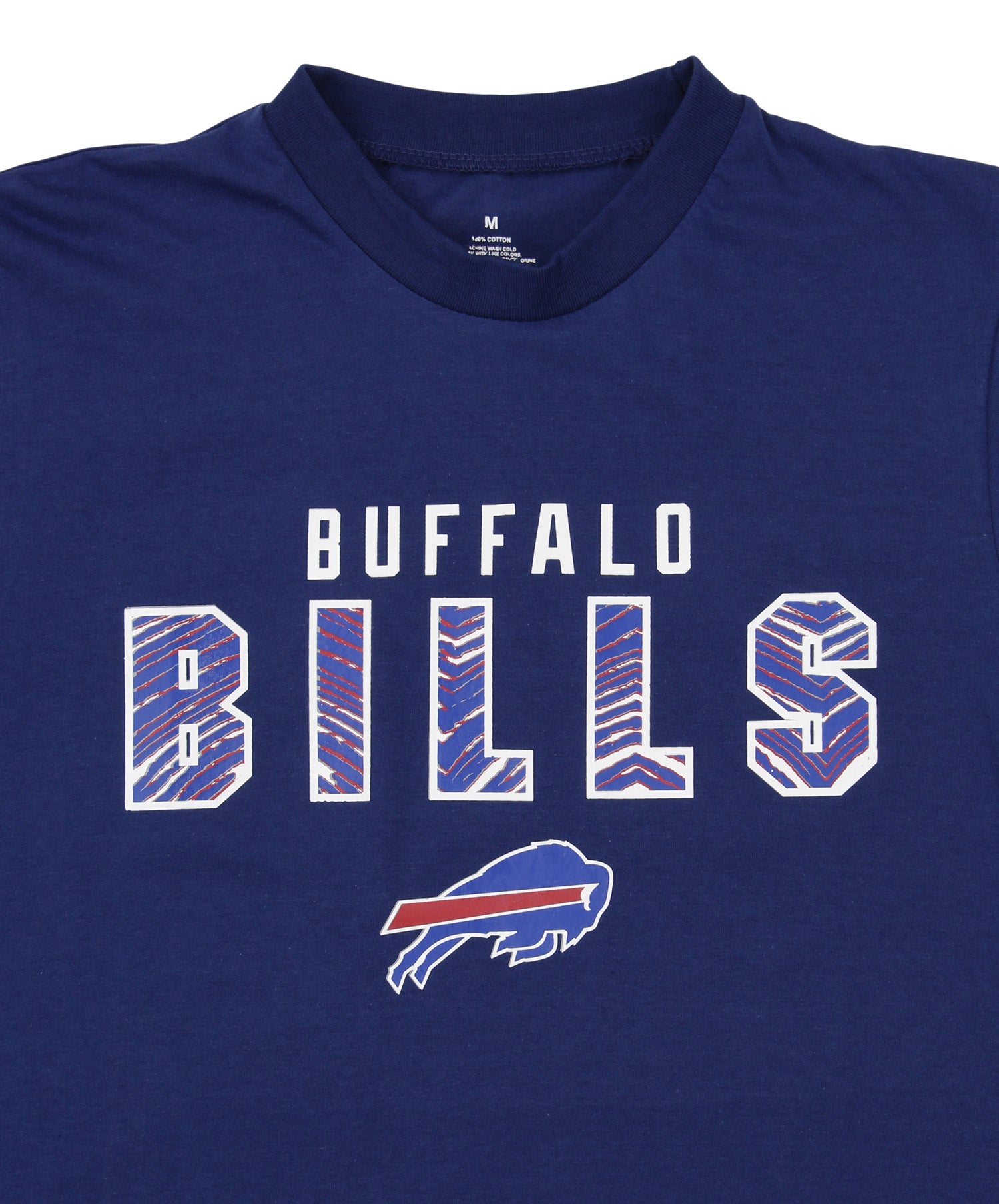 Zubaz NFL Men's Buffalo Bills Short Sleeve Zeb Graphic T-Shirt