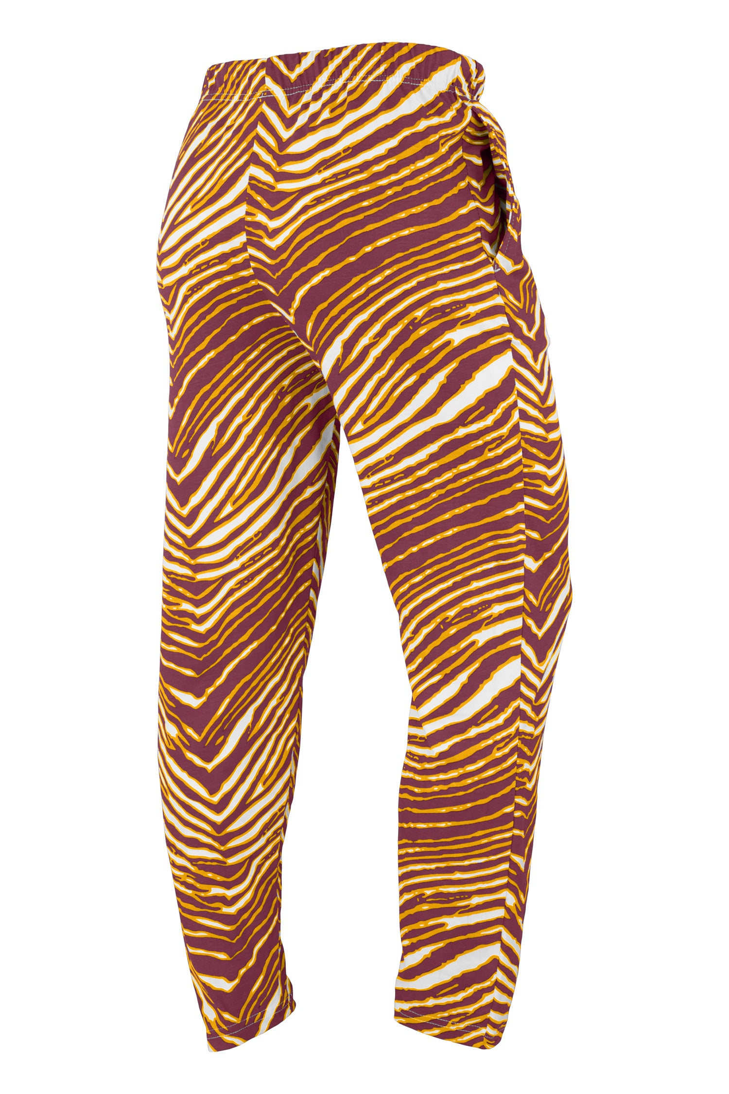 Zubaz NFL Adult Unisex Z88 Zebra Pants, Washington Commanders For Men and Women