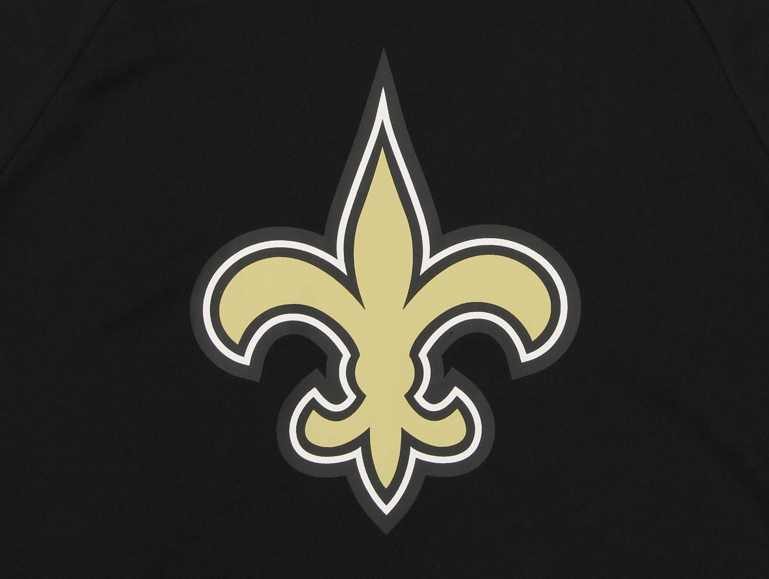 Zubaz NFL New Orleans Saints Men's Lightweight Performance French Terry Hoodie