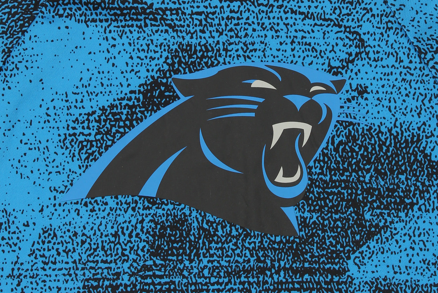 Zubaz NFL Carolina Panthers Men's Static Body Lightweight French Terry Hoodie