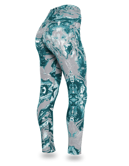 Zubaz NFL Women's Philadelphia Eagles Team Swirl Leggings