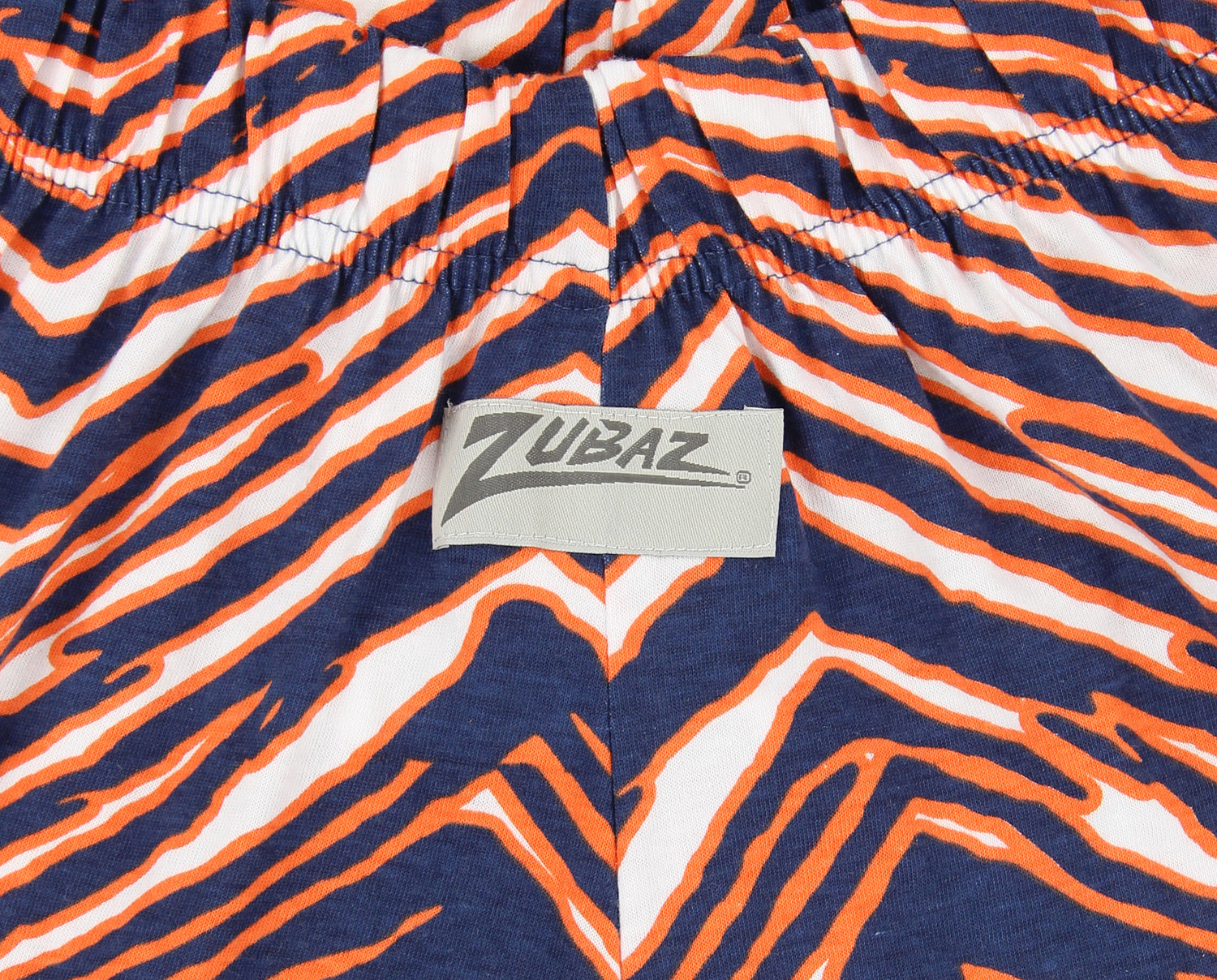 Zubaz Denver Broncos NFL Men's Zebra Left Hip Logo Lounge Pant