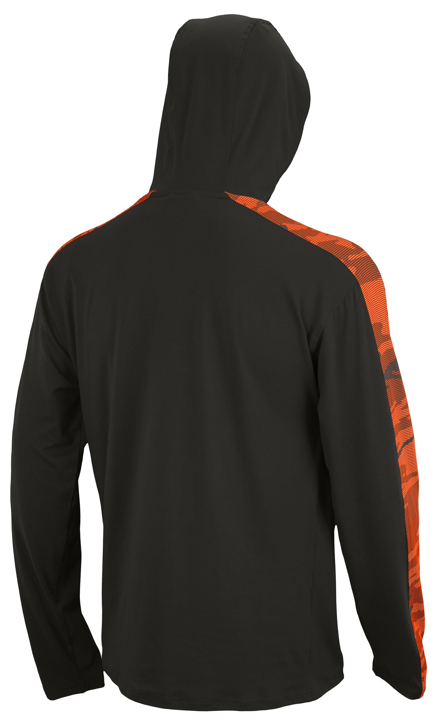 Zubaz NFL Men's Cleveland Browns Elevated Lightweight Hoodie W/ Camo Accents