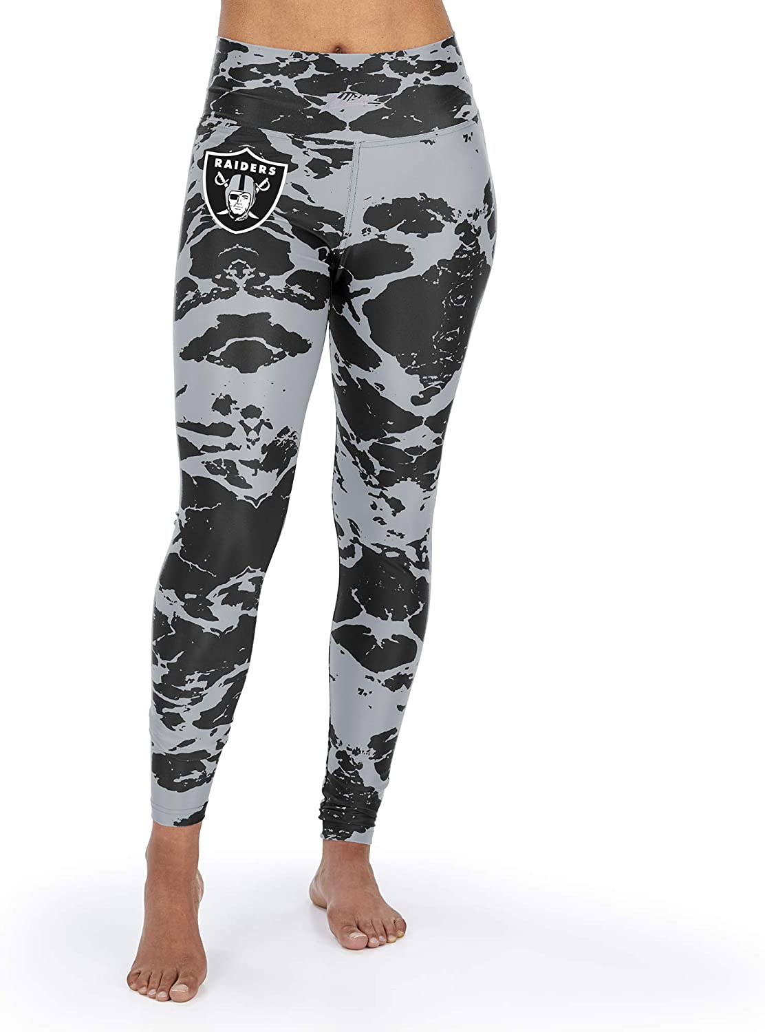 Zubaz Women's Las Vegas Raiders Team Colors Lava Leggings