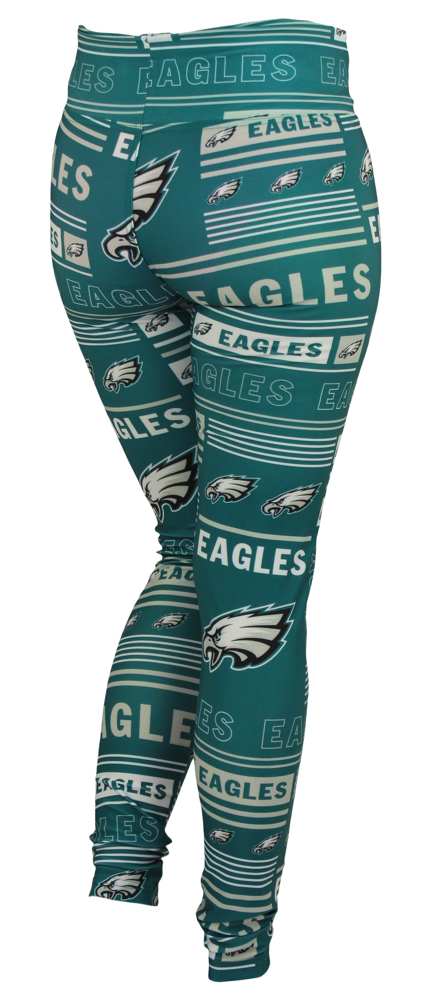 Zubaz NFL Philadelphia Eagles Women's Team Column Legging Size XSMALL