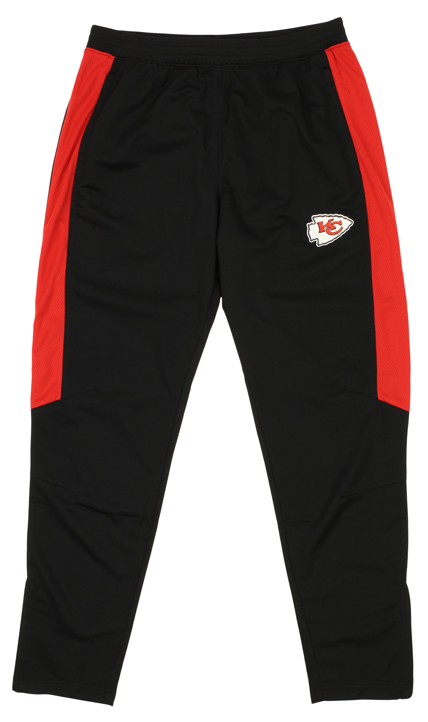 Zubaz NFL Football Men's Kansas City Chiefs Athletic Track Pant