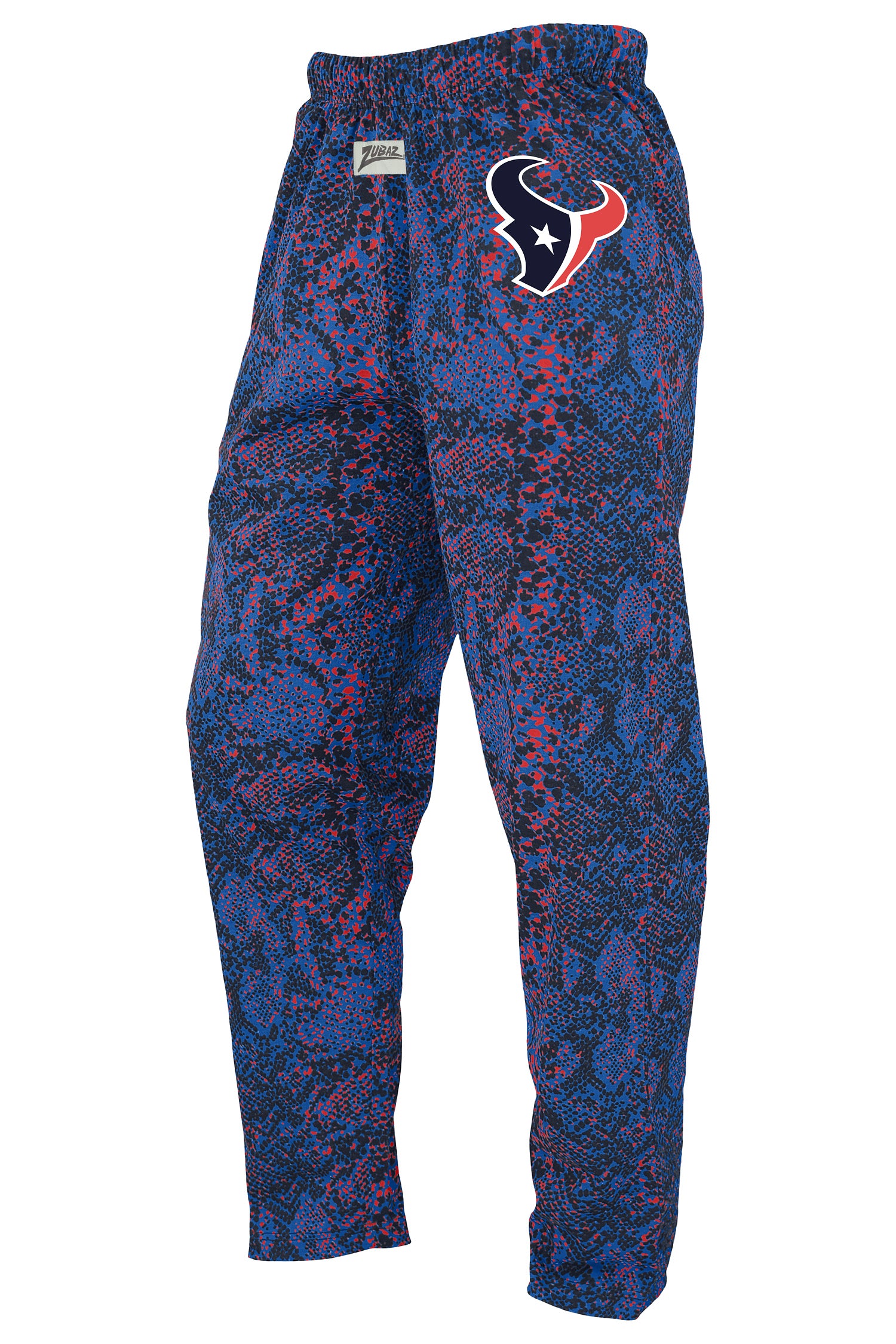 Zubaz NFL Unisex Z88 Post Pant, Houston Texans