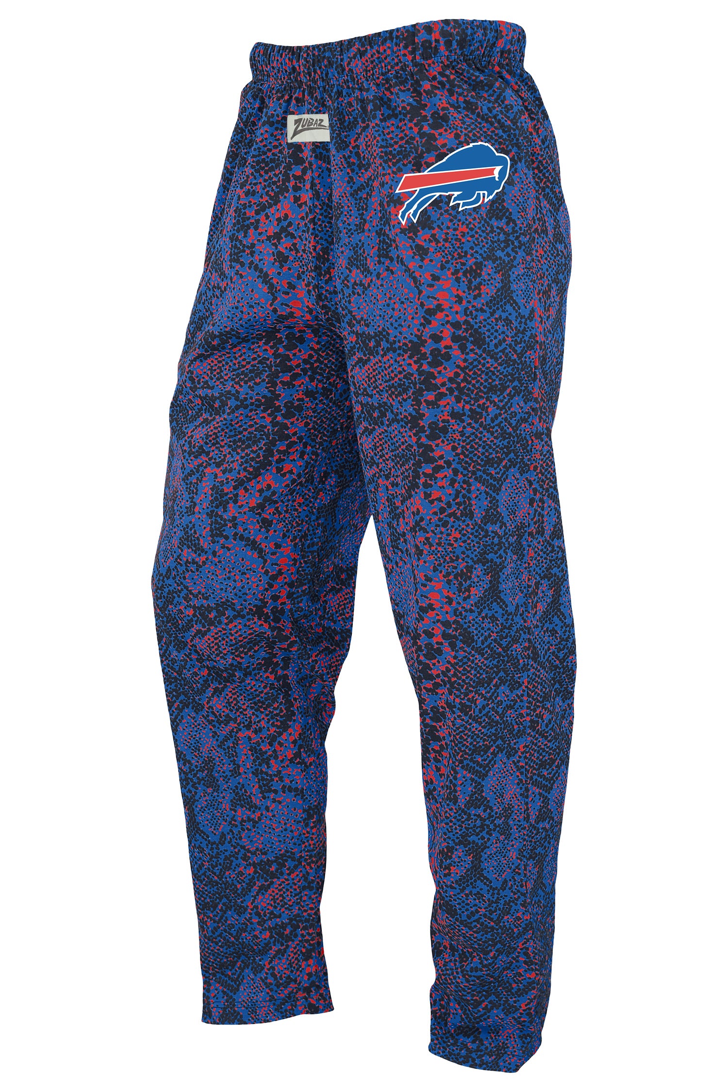 Zubaz NFL Unisex Z88 Post Pant, Buffalo Bills