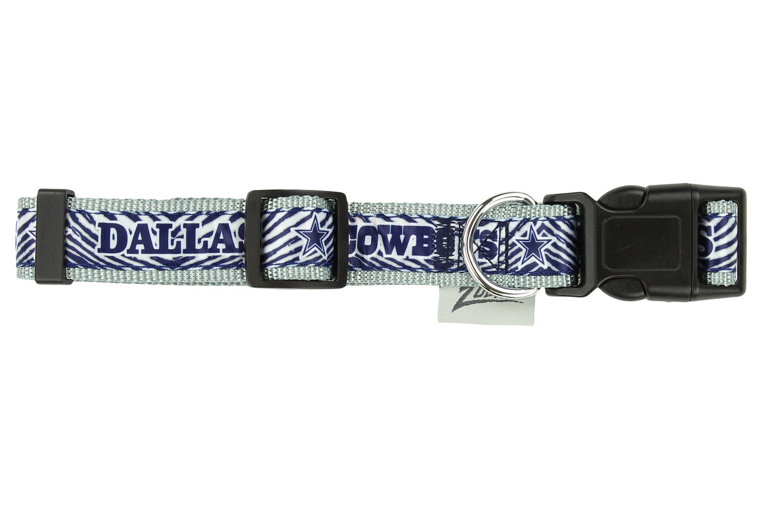 Zubaz X Pets First NFL Dallas Cowboys Team Adjustable Dog Collar