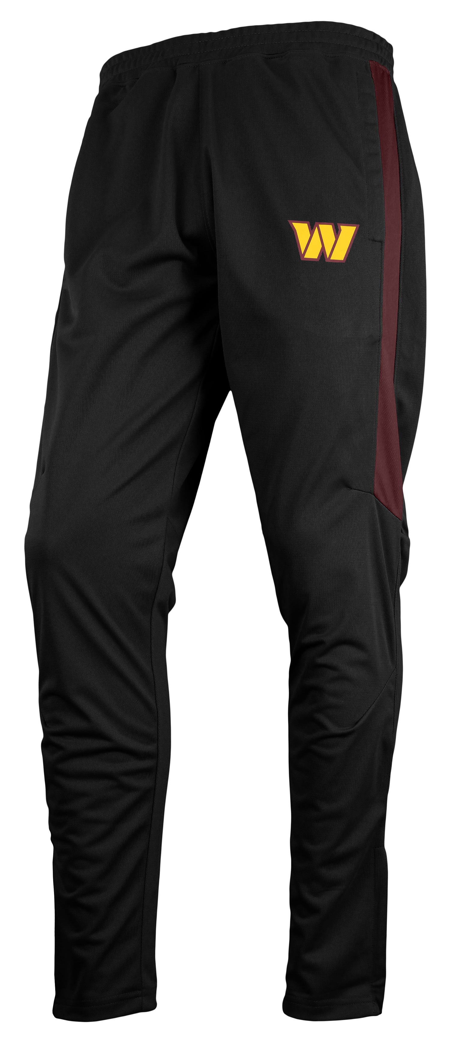 Zubaz NFL Men's Washington Commanders Athletic Track Pants