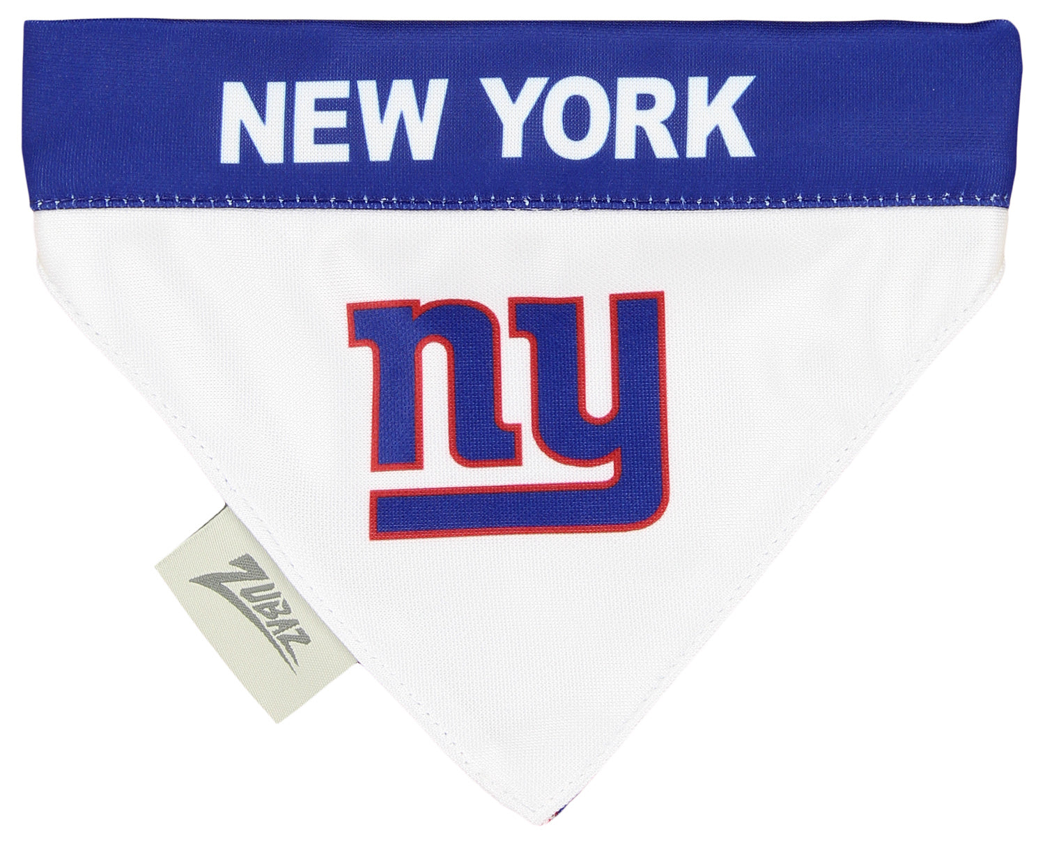 Zubaz X Pets First NFL New York Giants Reversible Bandana For Dogs & Cats