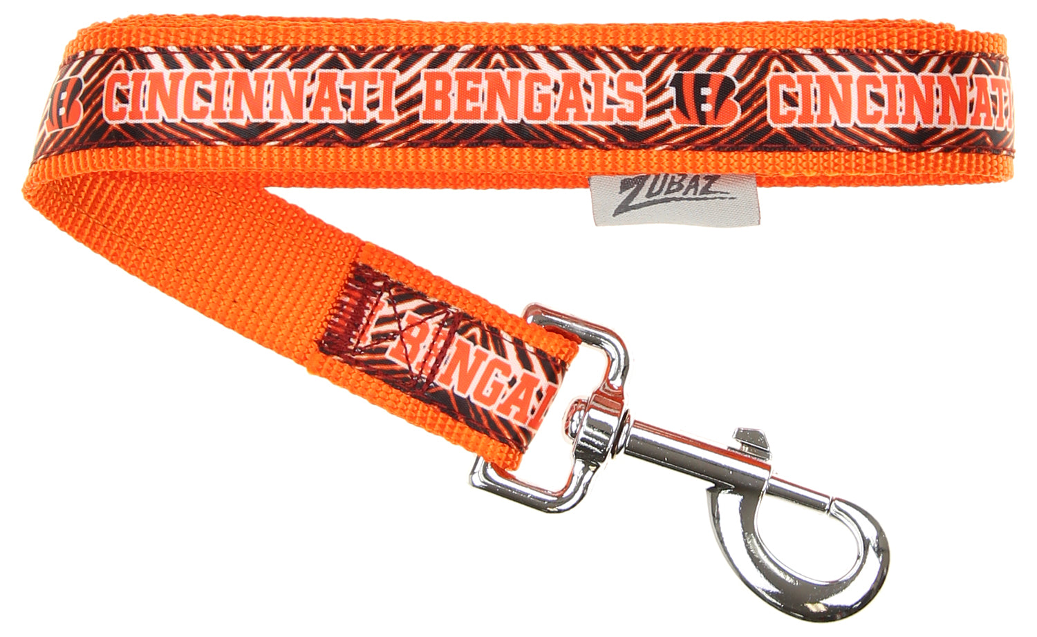 Zubaz X Pets First NFL Cincinnati Bengals Team Logo Leash For Dogs