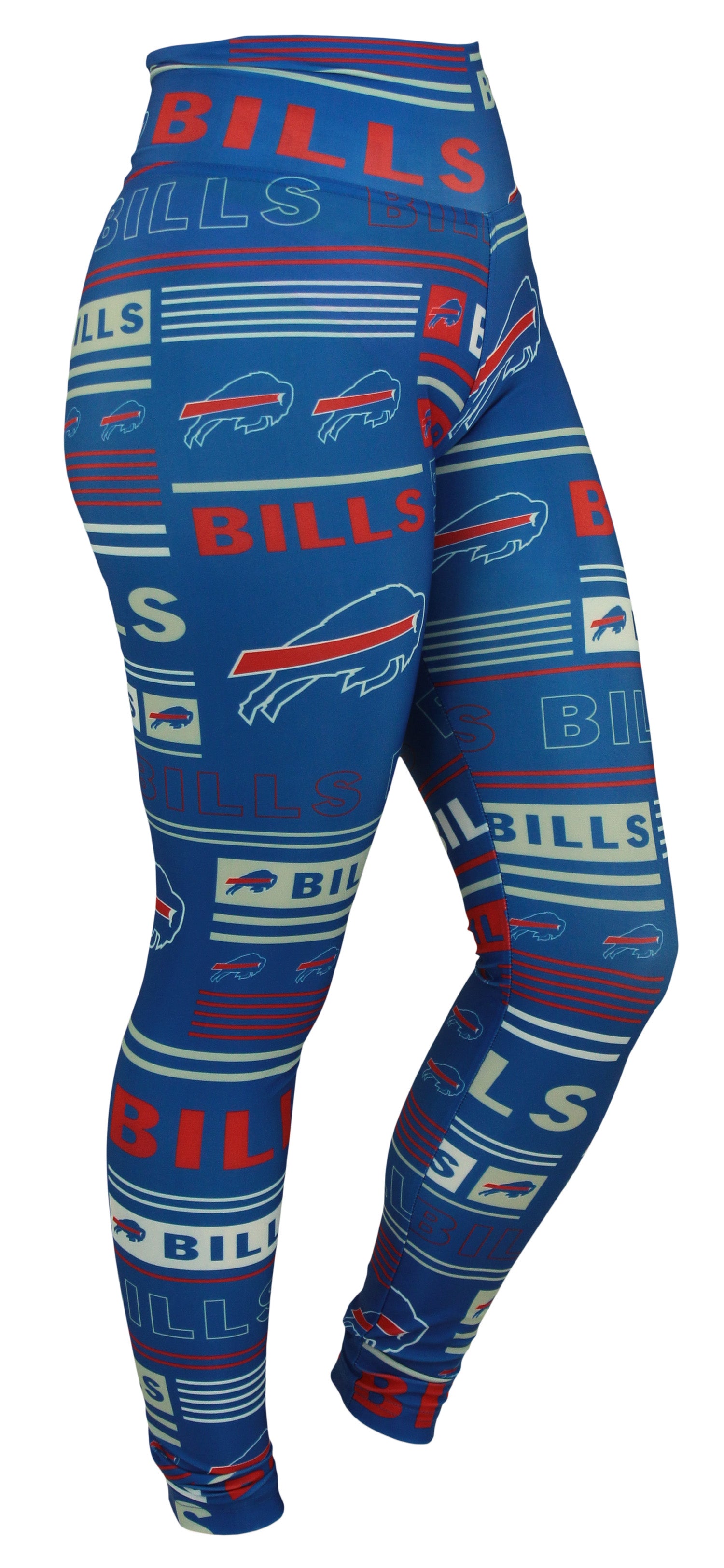 Zubaz NFL Buffalo Bills Women's Team Column Leggings