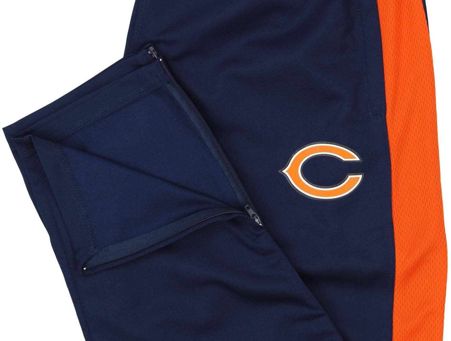 Zubaz NFL Football Men's Chicago Bears Athletic Track Pant