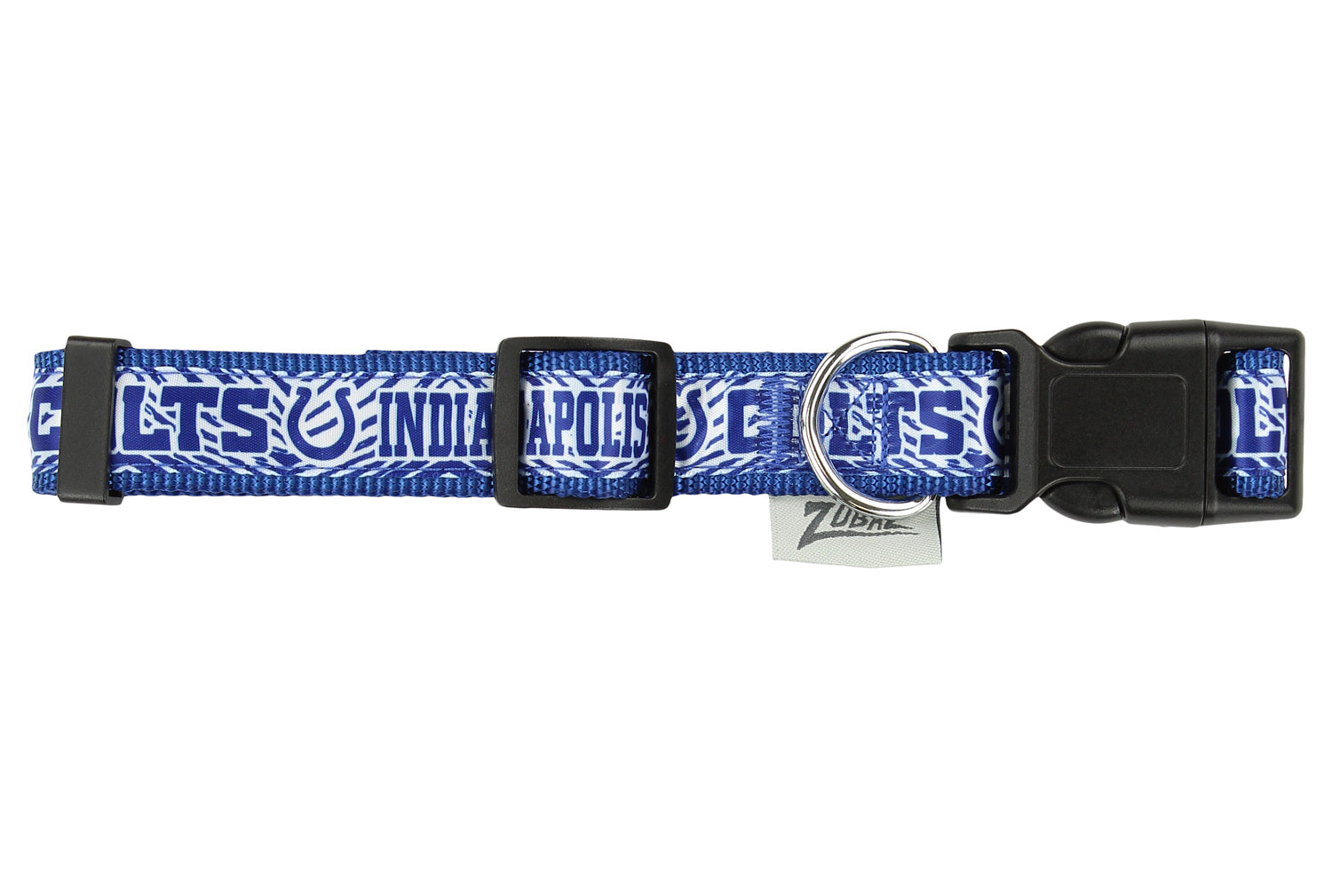 Zubaz X Pets First NFL Indianapolis Colts Team Adjustable Dog Collar