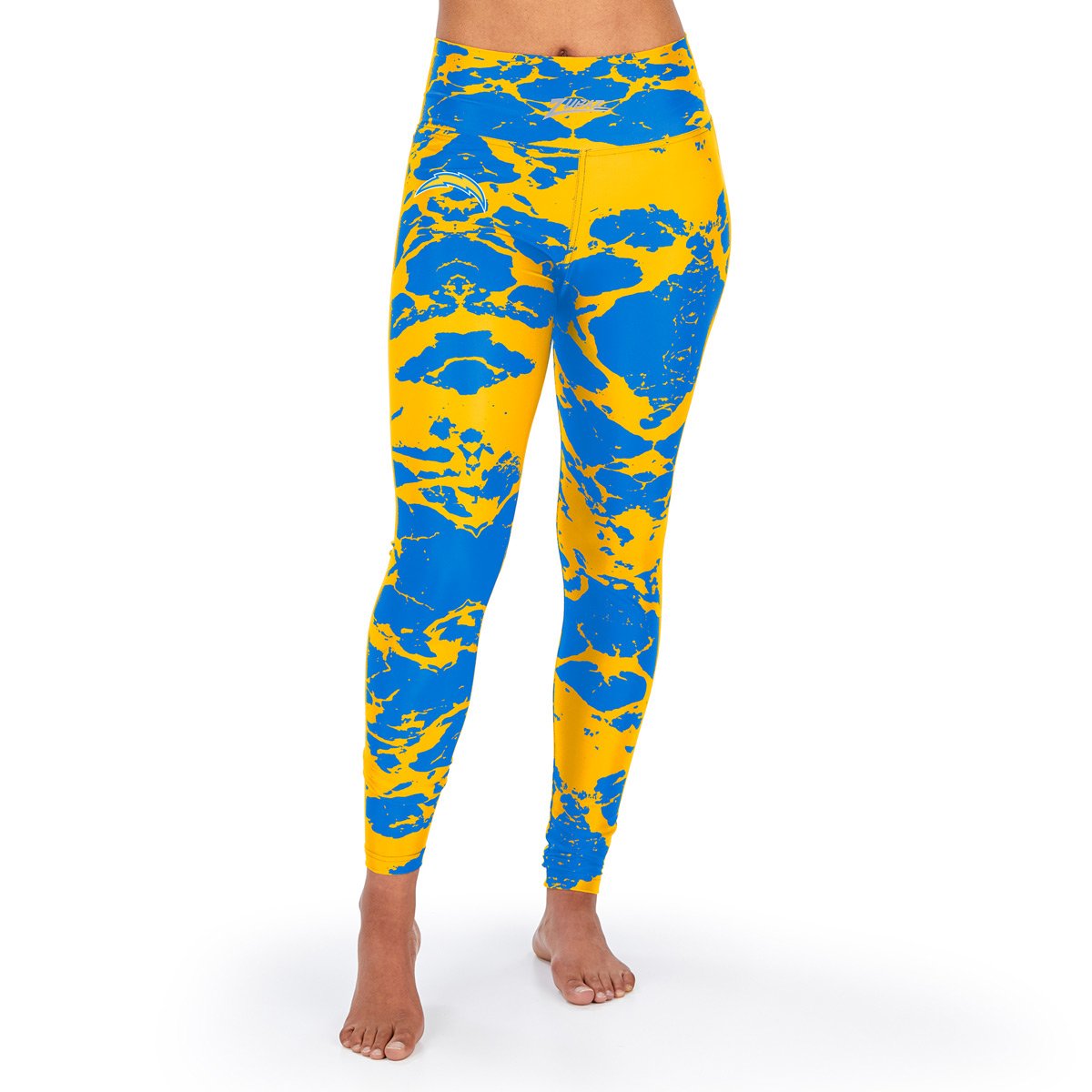 Zubaz Women's Los Angeles Chargers Team Colors Lava Leggings