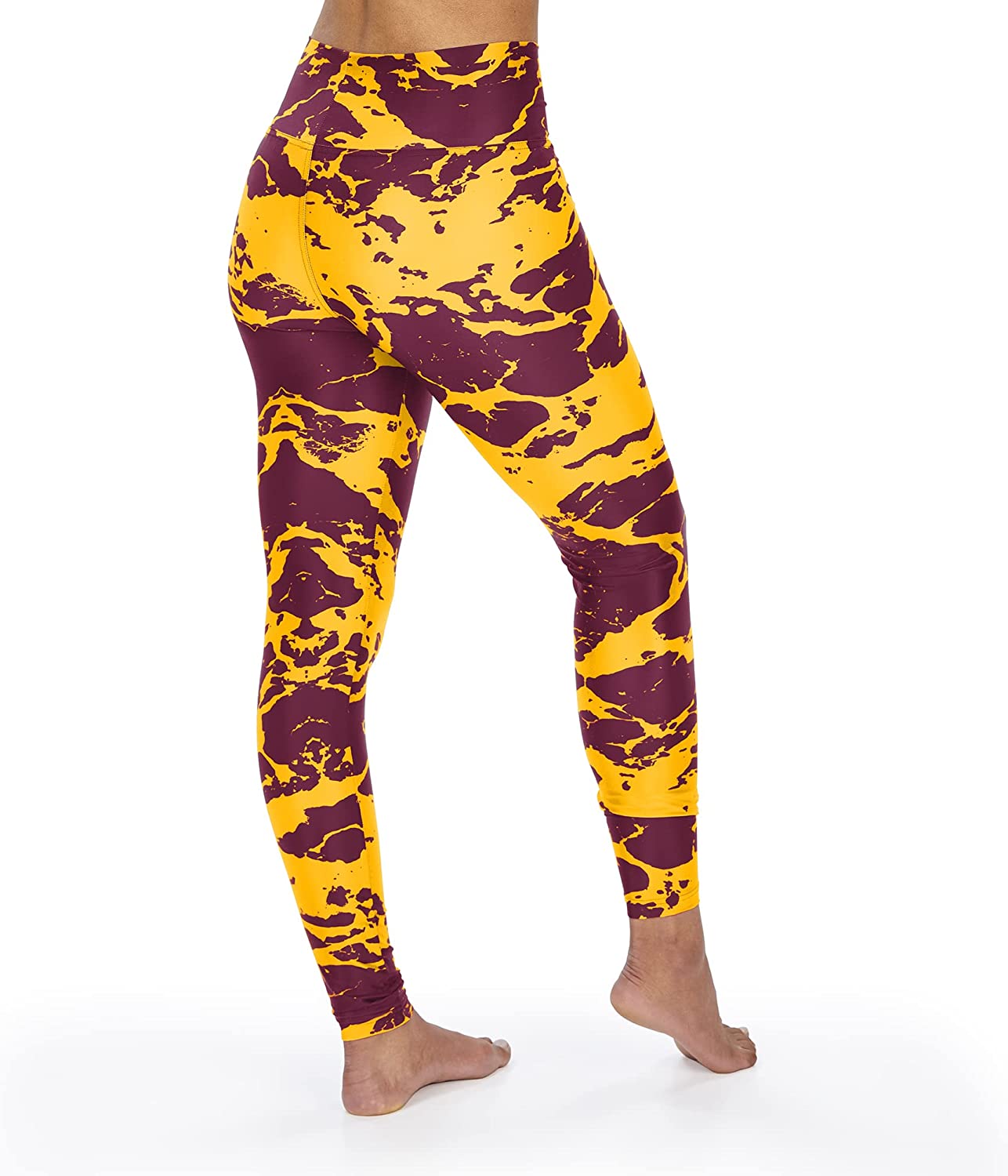 Zubaz NFL Women's Washington Football Team Lava Leggings