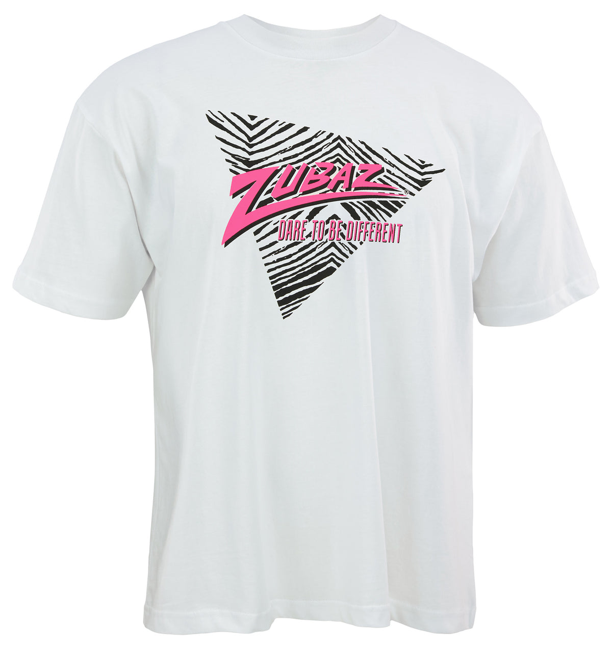 Zubaz 88 Men's Oversized Short Sleeve T-Shirt BLACK/WHITE ZEBRA