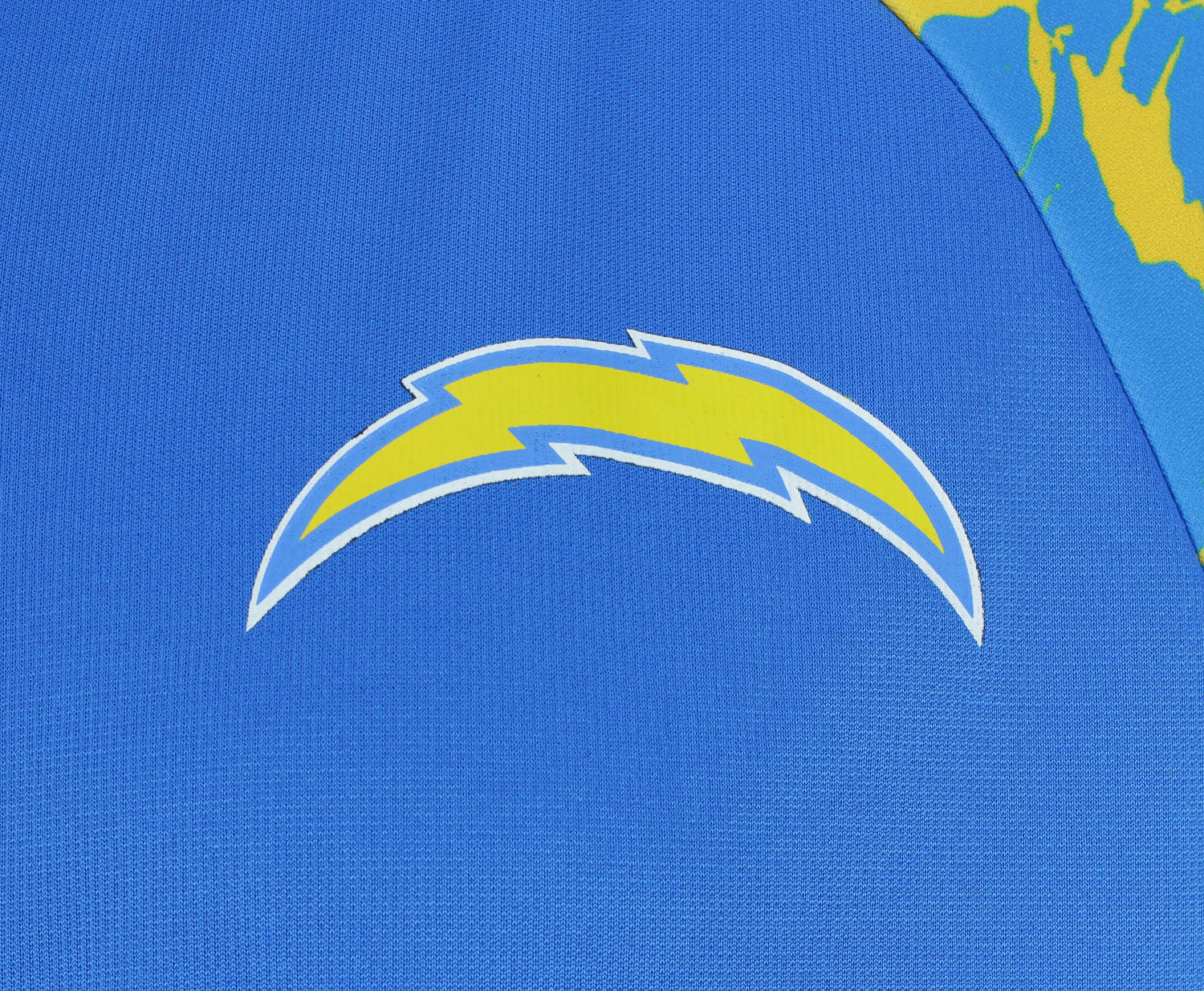 Zubaz NFL Men's Los Angeles Chargers Performance Full Zip Hoodie with Lava Sleeves