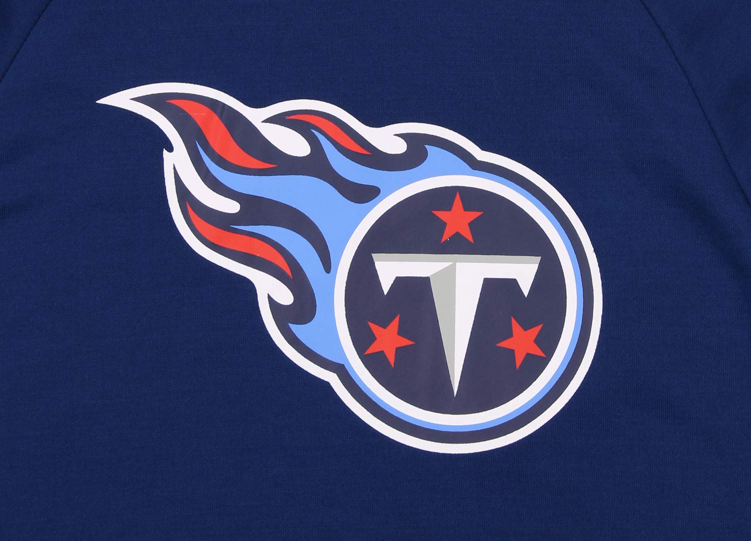 Zubaz NFL Tennessee Titans Men's Lightweight Performance French Terry Hoodie