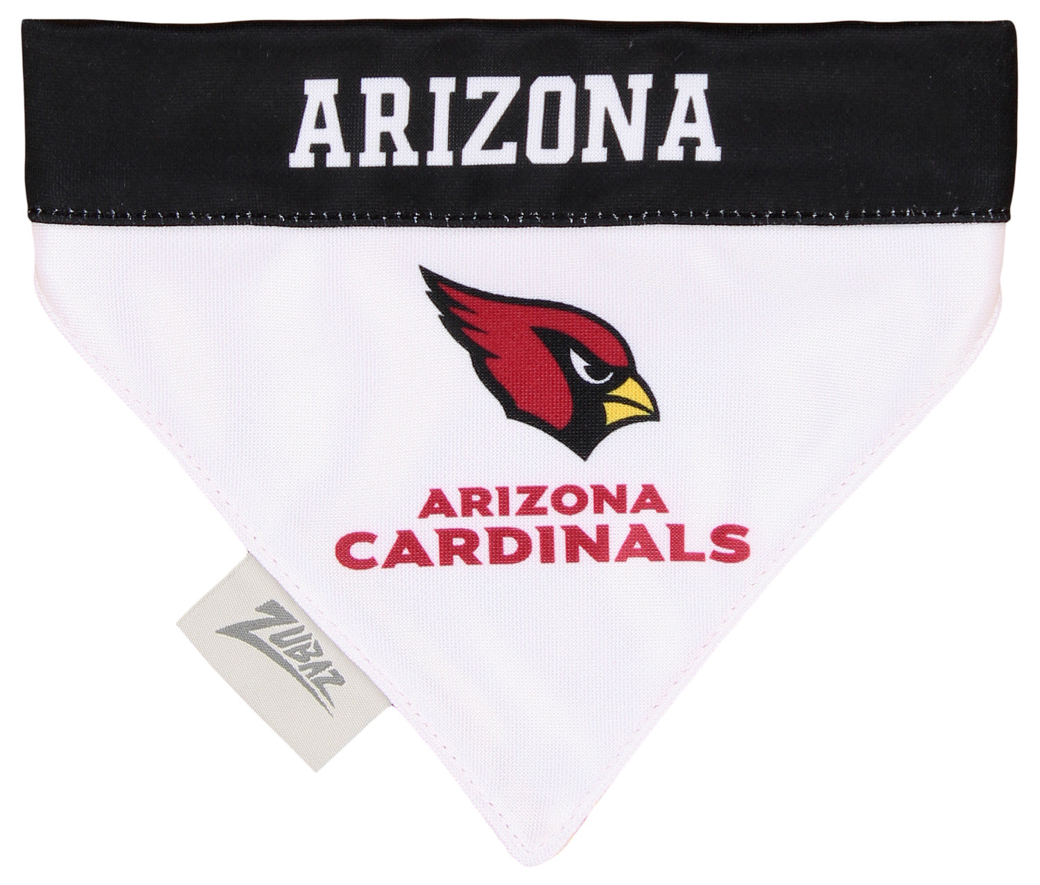 Zubaz X Pets First NFL Arizona Cardinals  Slip On Reversible Bandana For Dogs