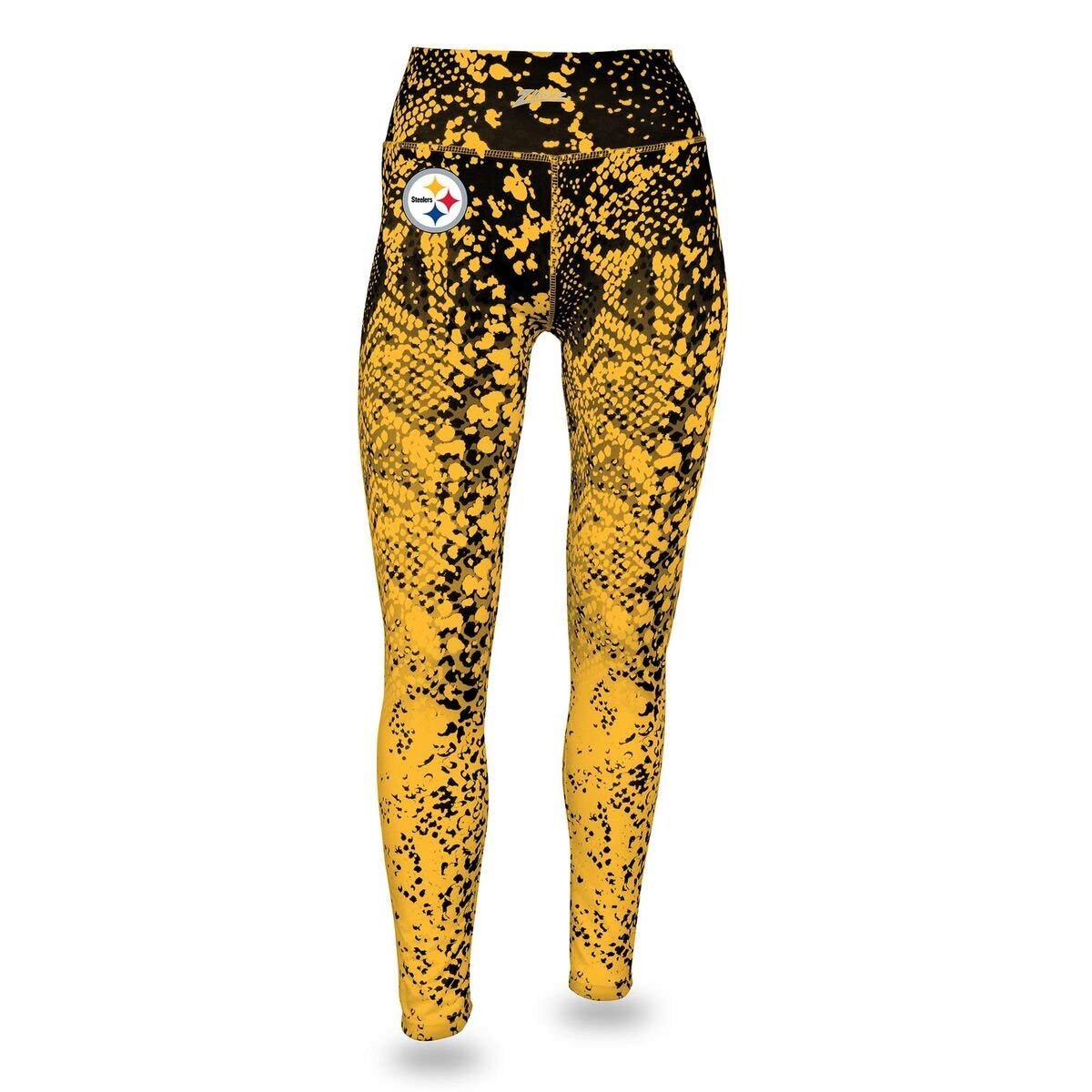 Zubaz NFL Women's Pittsburgh Steelers Logo Leggings