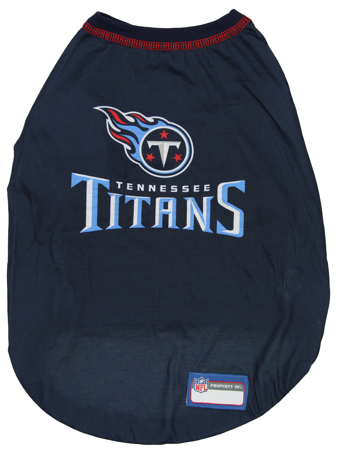 Zubaz X Pets First NFL Tennessee Titans Team Pet T-Shirt For Dogs