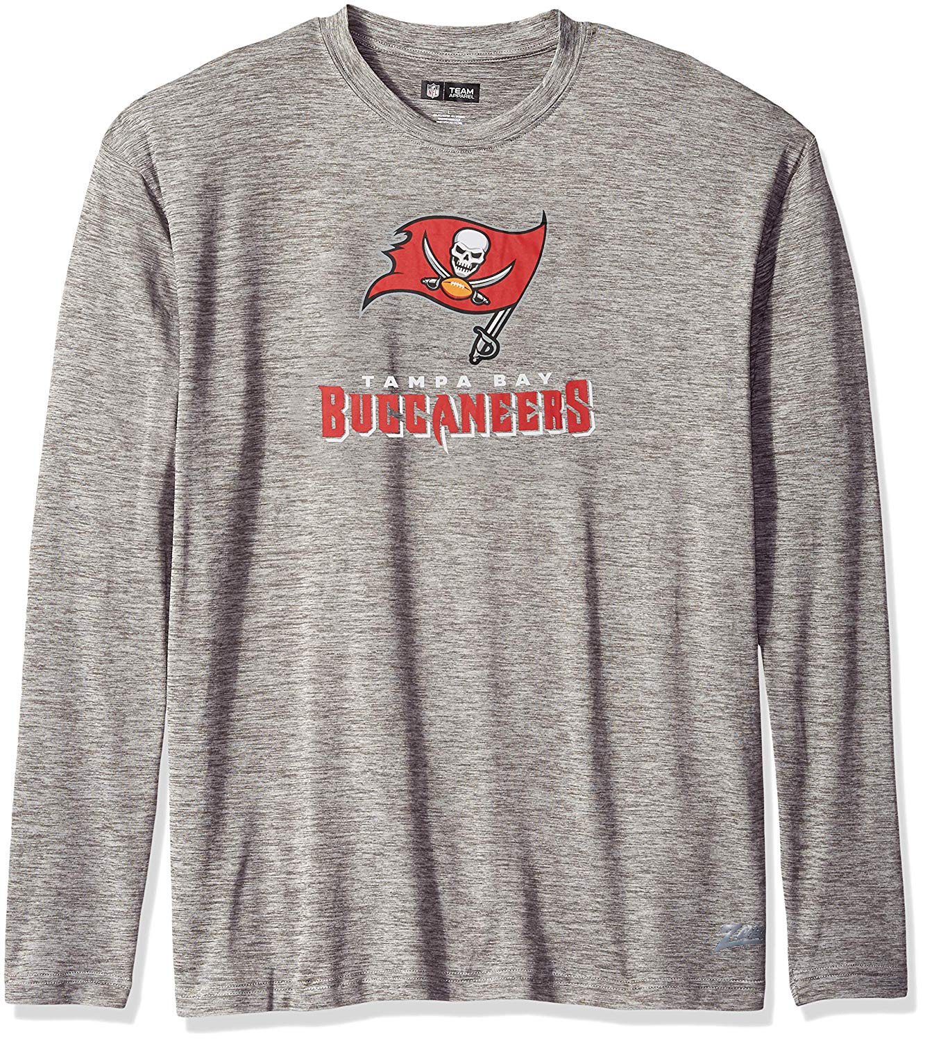 Zubaz NFL Men's Tampa Bay Buccaneers Long Sleeve Tee