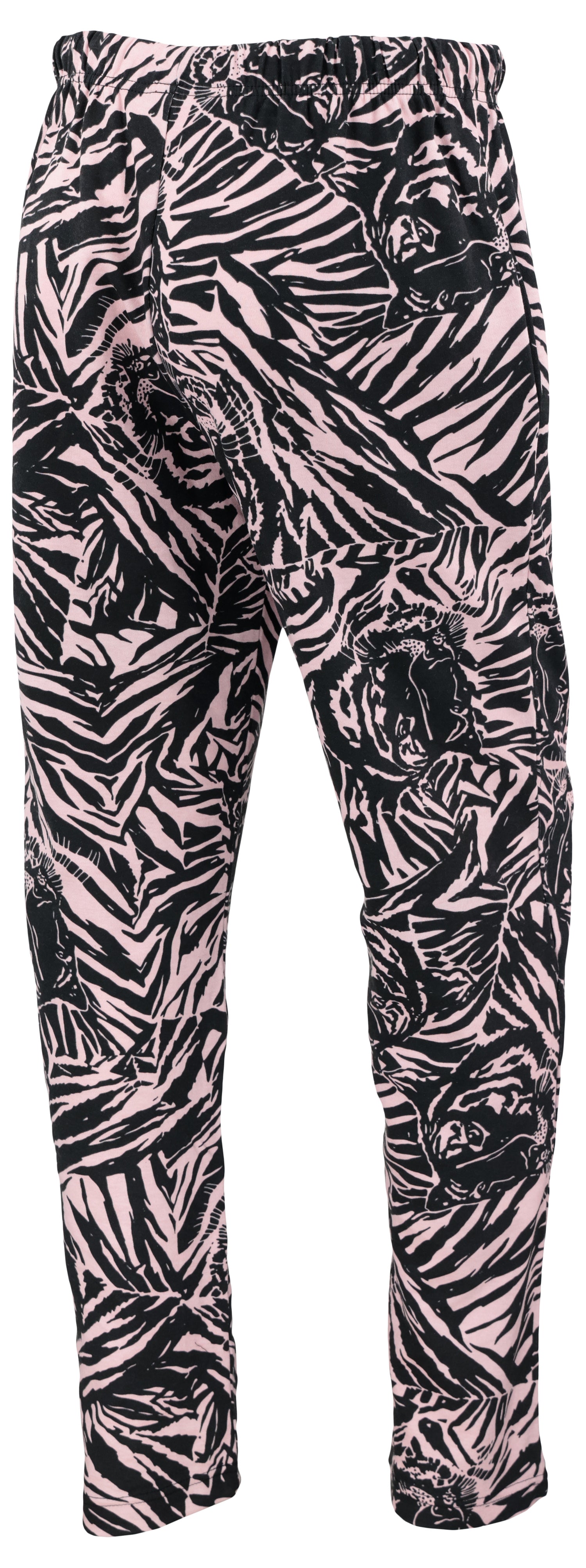 Zubaz 88 Men's The Original Pants - LIGHT PINK/BLACK TIGER