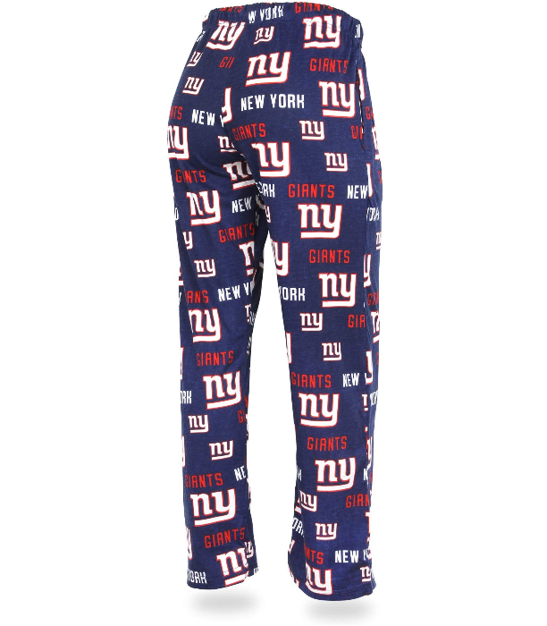 Zubaz NFL Women's New York Giants Comfy Lounge Pants, Blue