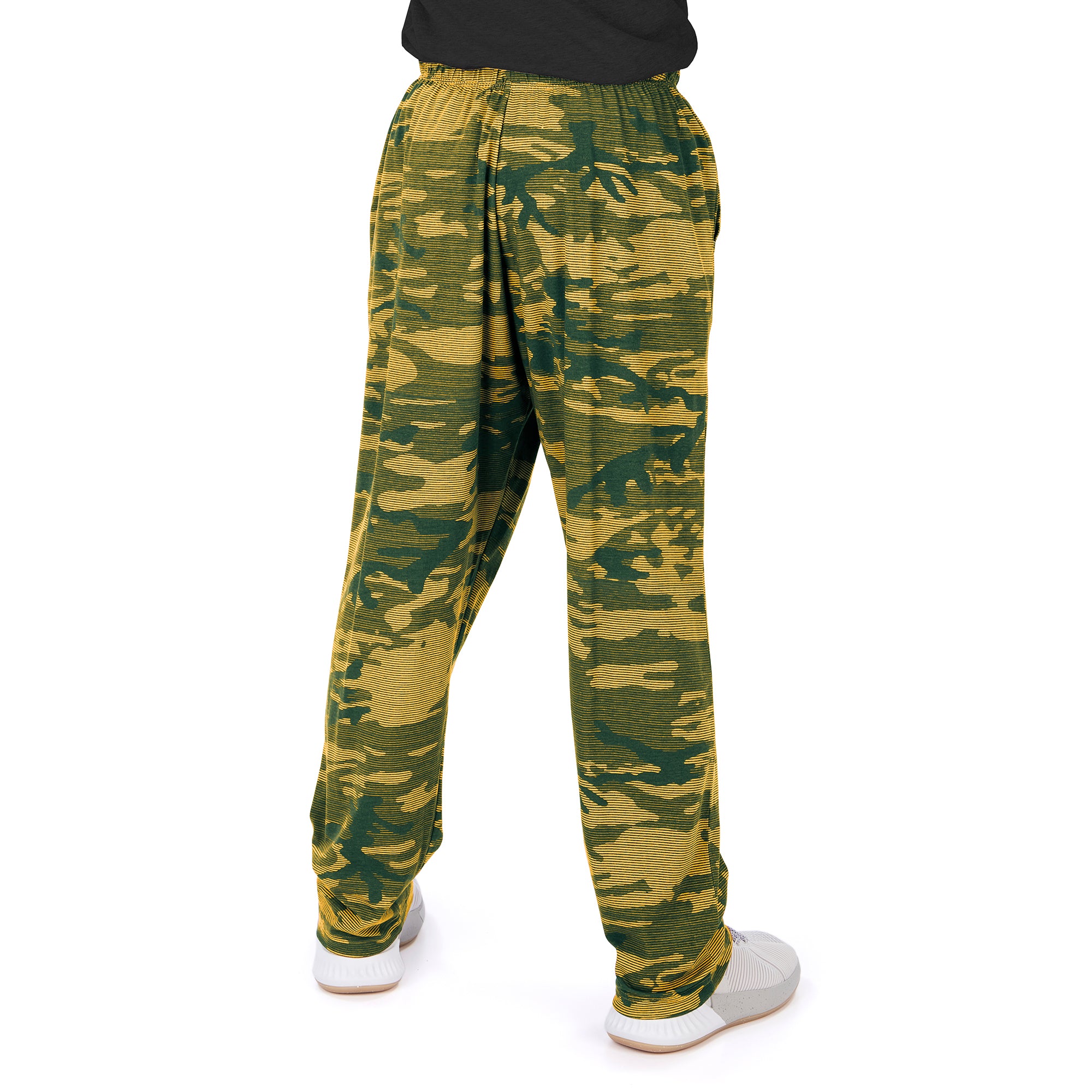 Zubaz NFL Men's Green Bay Packers Camo Line Pants