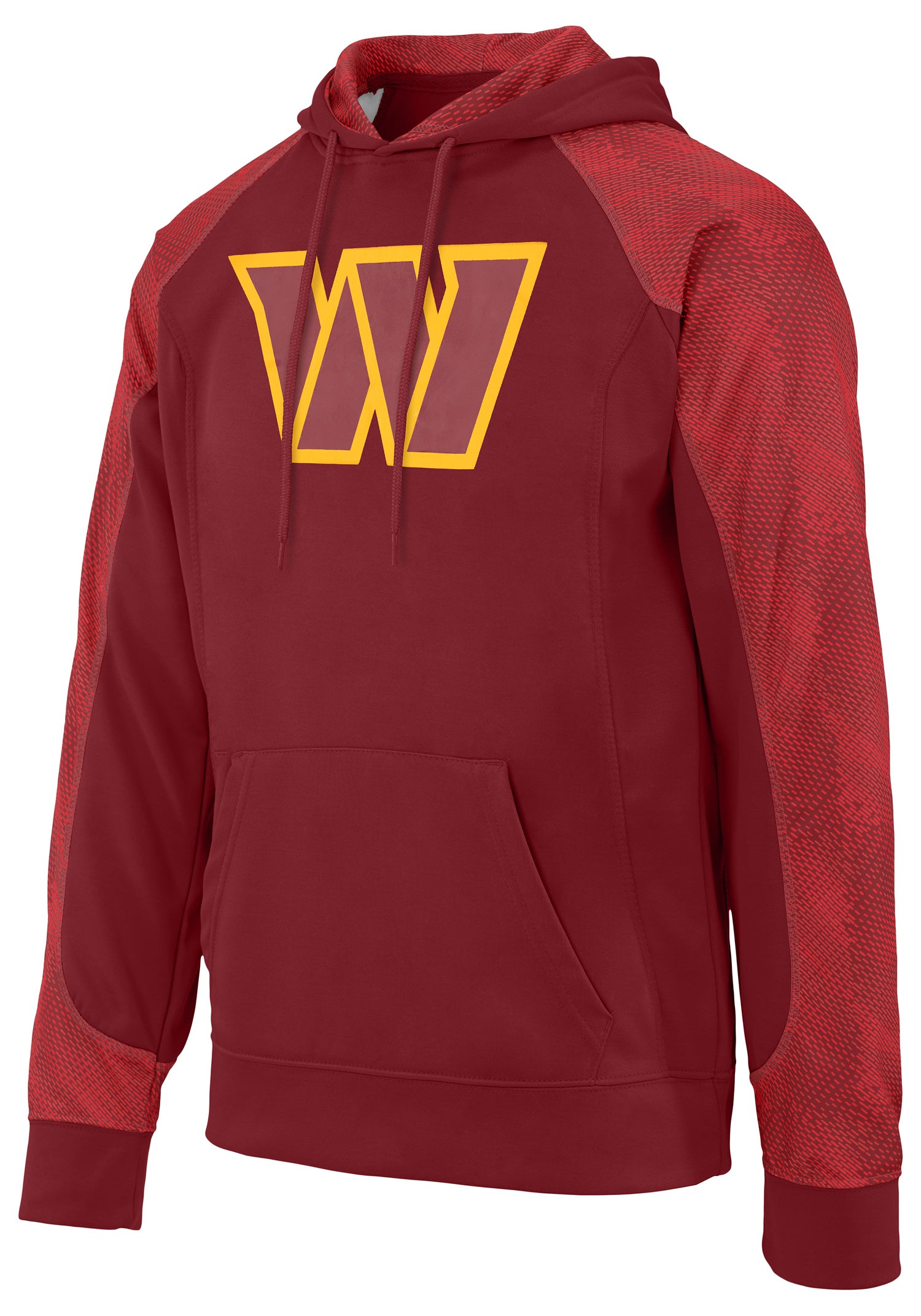 Zubaz NFL Men's Elevated Logo Viper Hoodie Washington Commanders