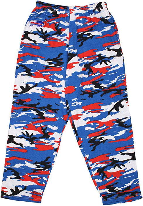 Zubaz NFL Football Men's Buffalo Bills Camo Pants