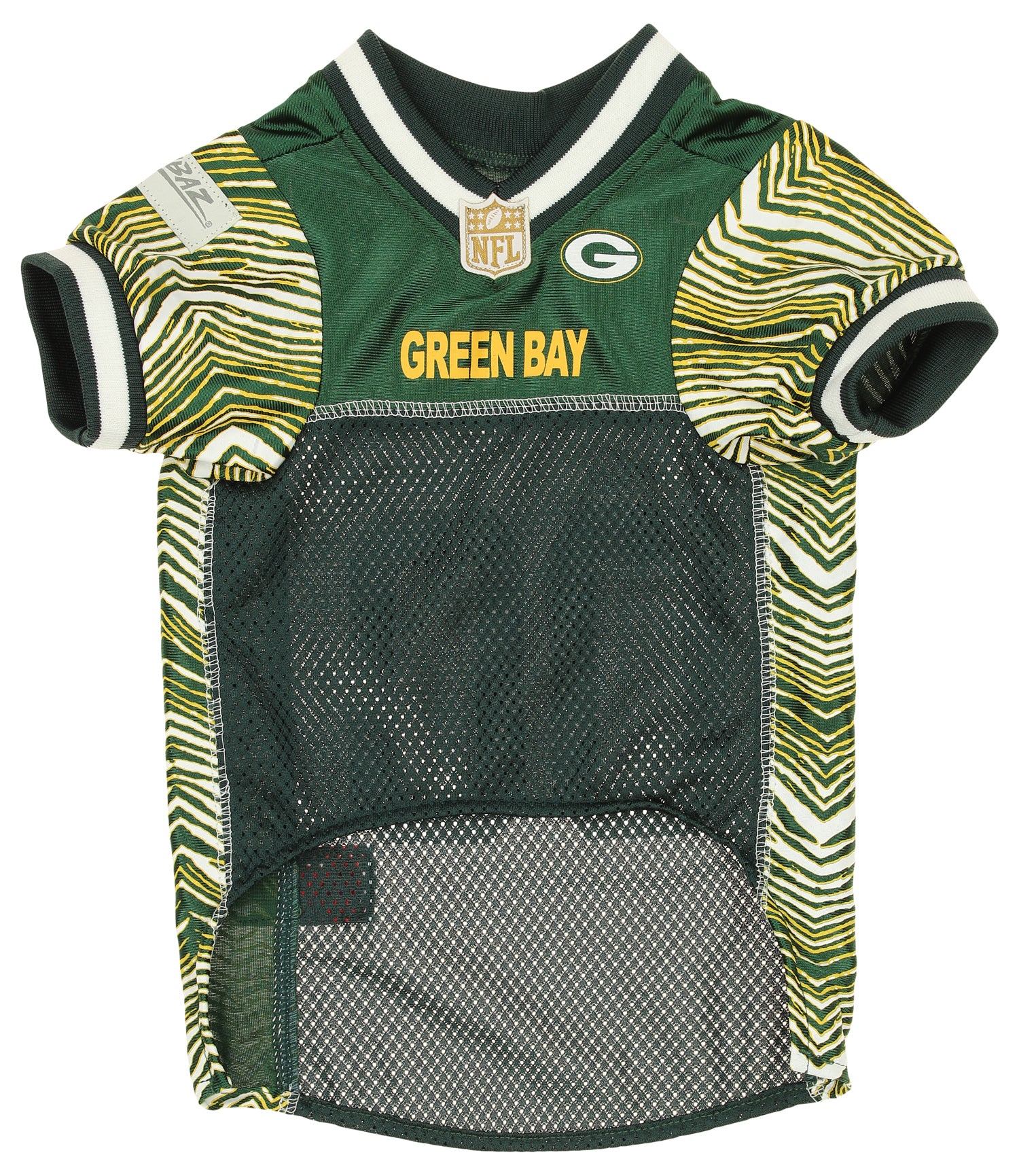 Zubaz X Pets First NFL Green Bay Packers Jersey For Dogs & Cats