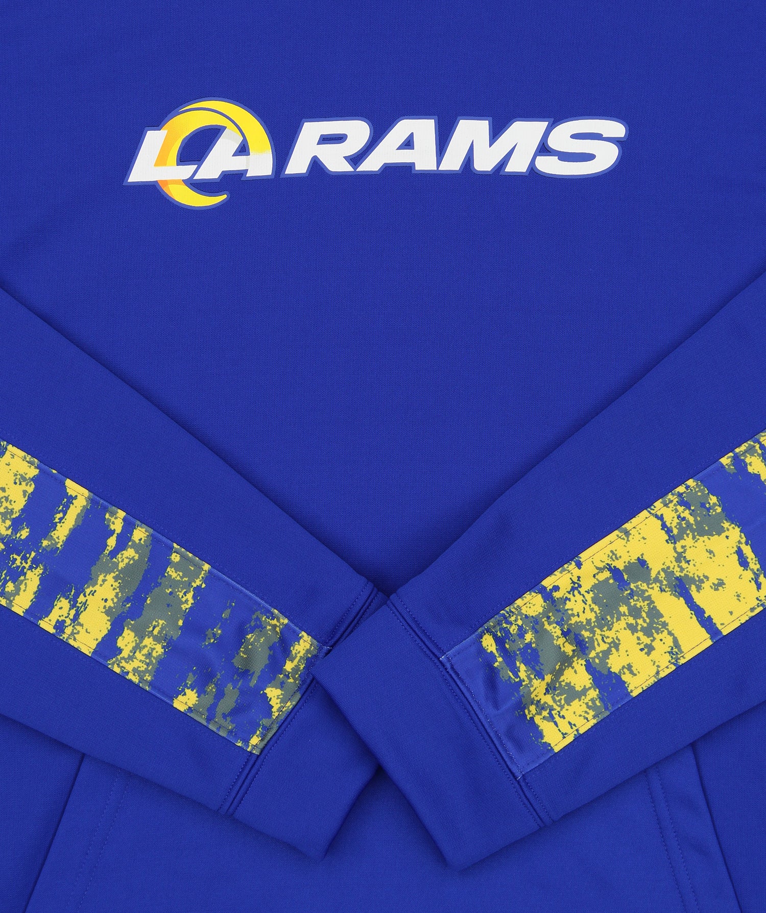 Zubaz NFL Men's Los Angeles Rams Performance Hoodie w/ Oxide Sleeves