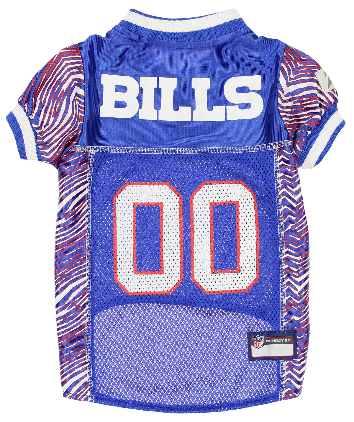 Zubaz X Pets First NFL Buffalo Bills Jersey For Dogs Cats