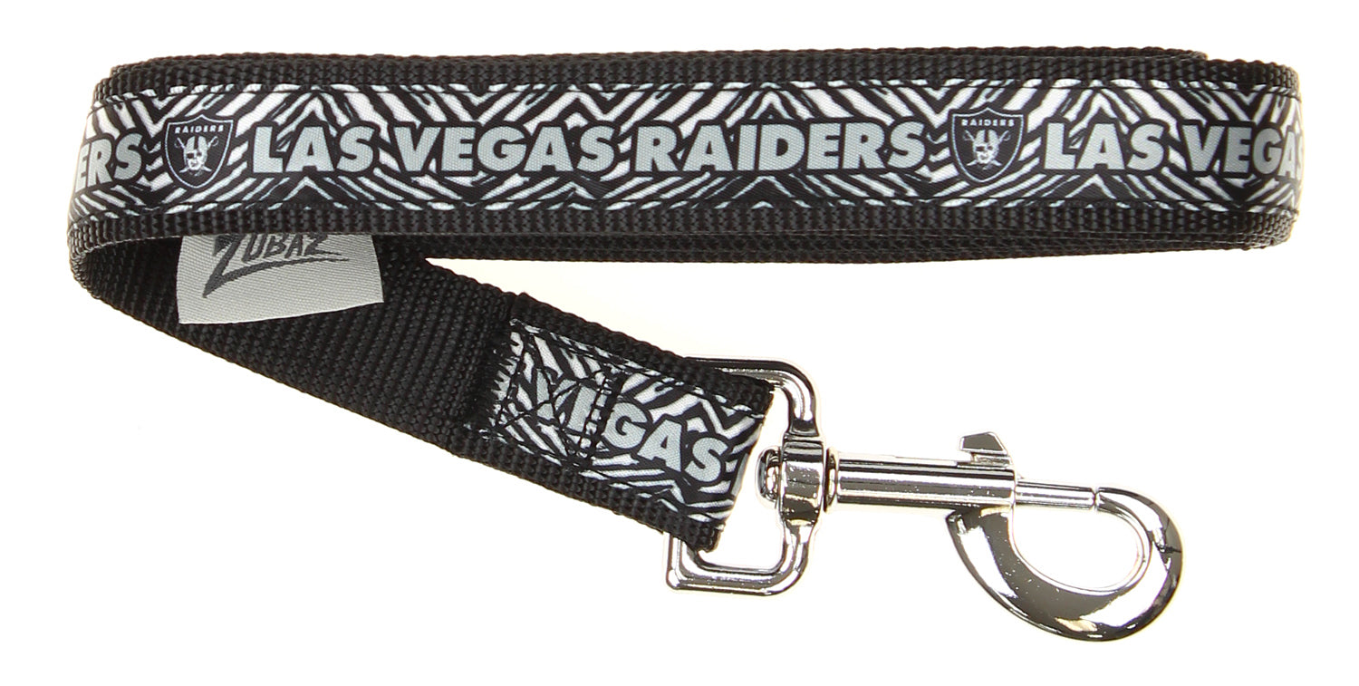 Zubaz X Pets First NFL Las Vegas Raiders Team Logo Leash For Dogs