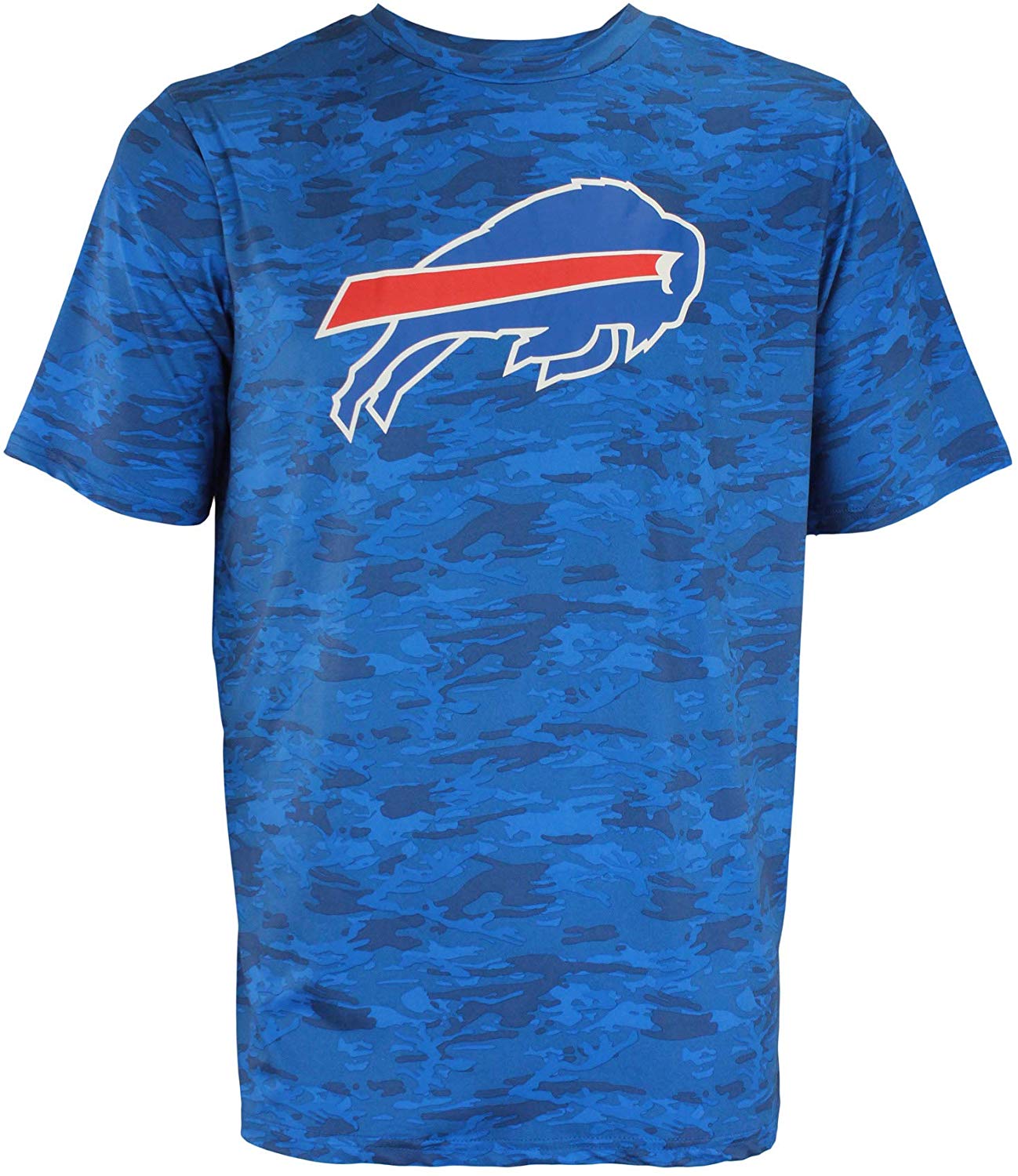 Zubaz NFL Football Men's Buffalo Bills Tonal Camo T-Shirt