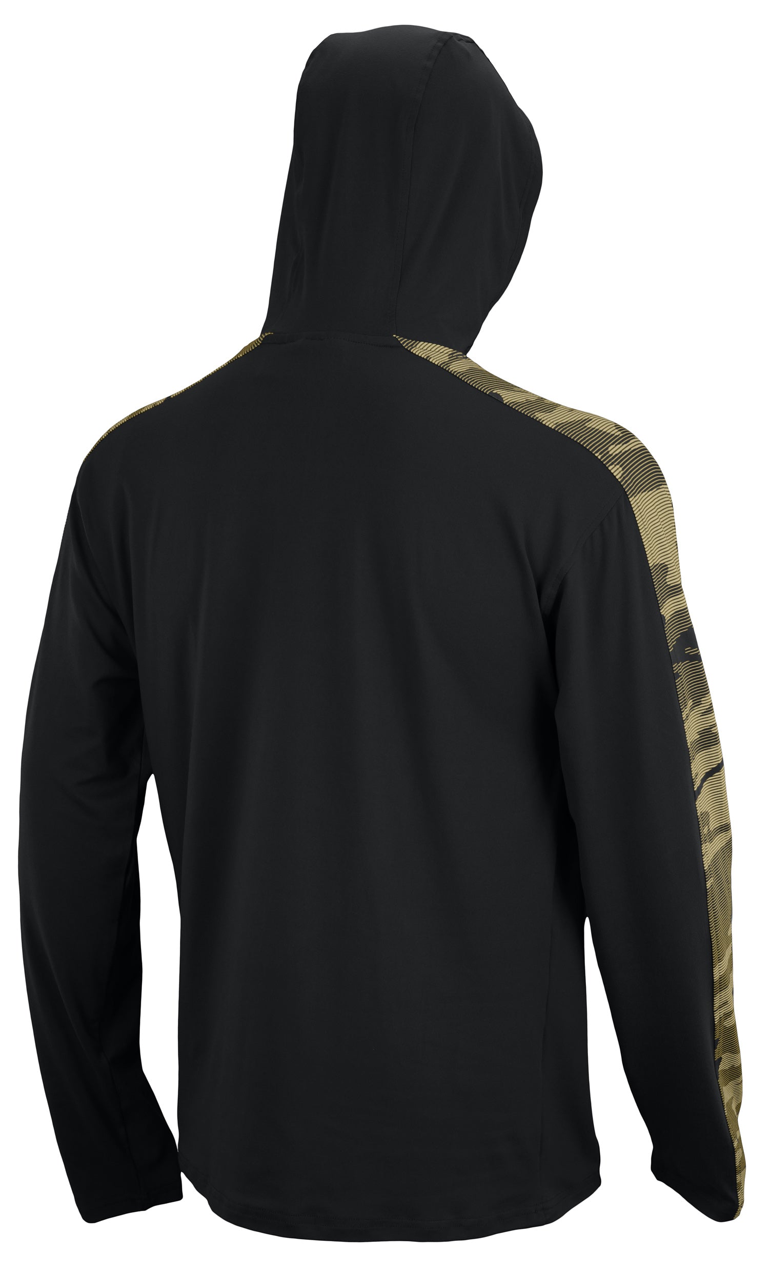 Zubaz NFL Men's New Orleans Saints Elevated Lightweight Hoodie W/ Camo Accents