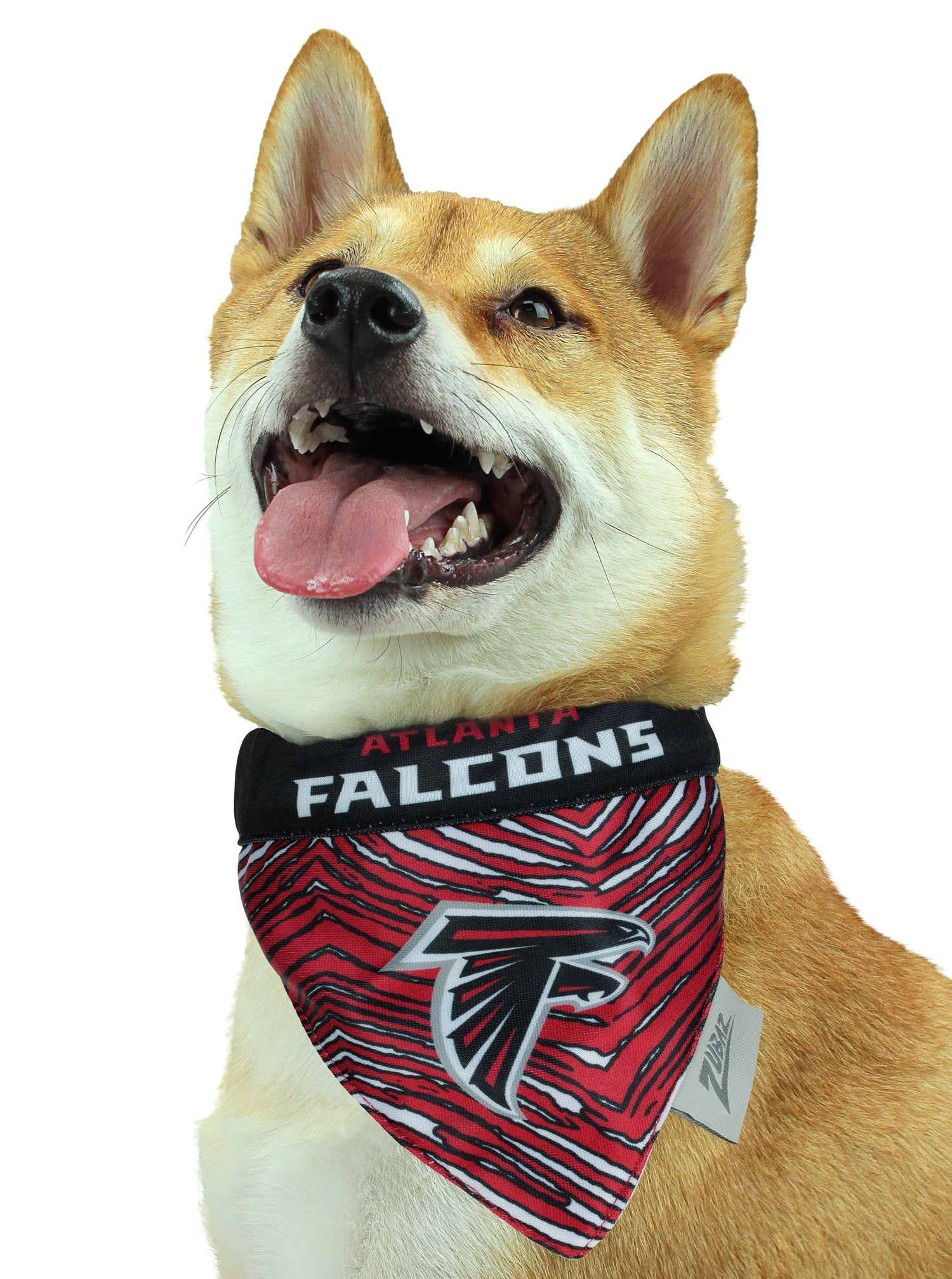 Zubaz X Pets First NFL Atlanta Falcons Reversible Bandana For Dogs & Cats