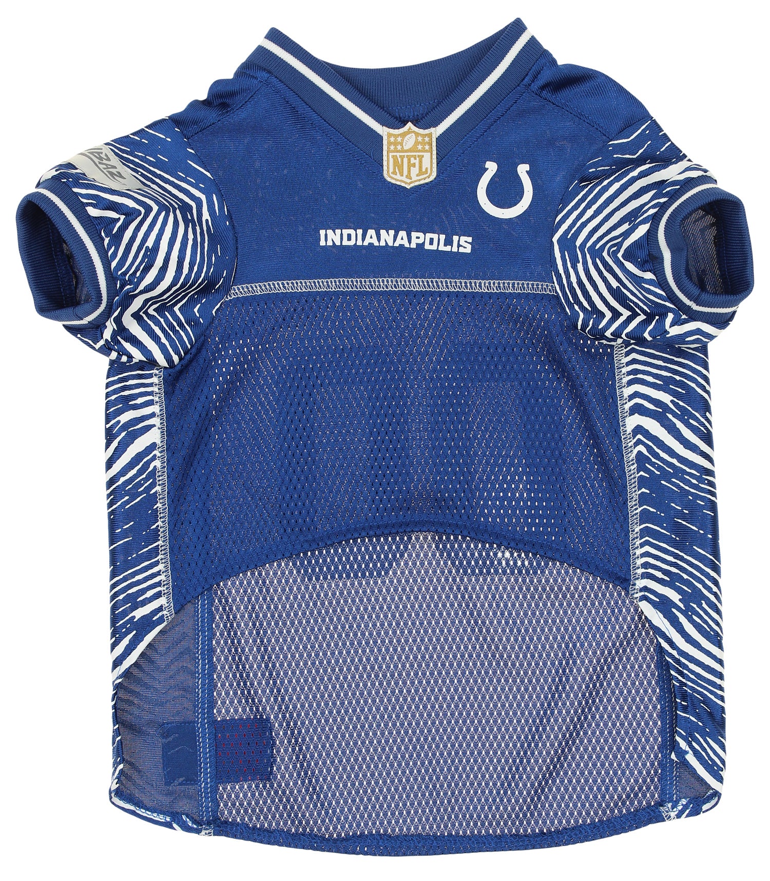 Zubaz X Pets First NFL Indianapolis Colts Team Pet Jersey For Dogs