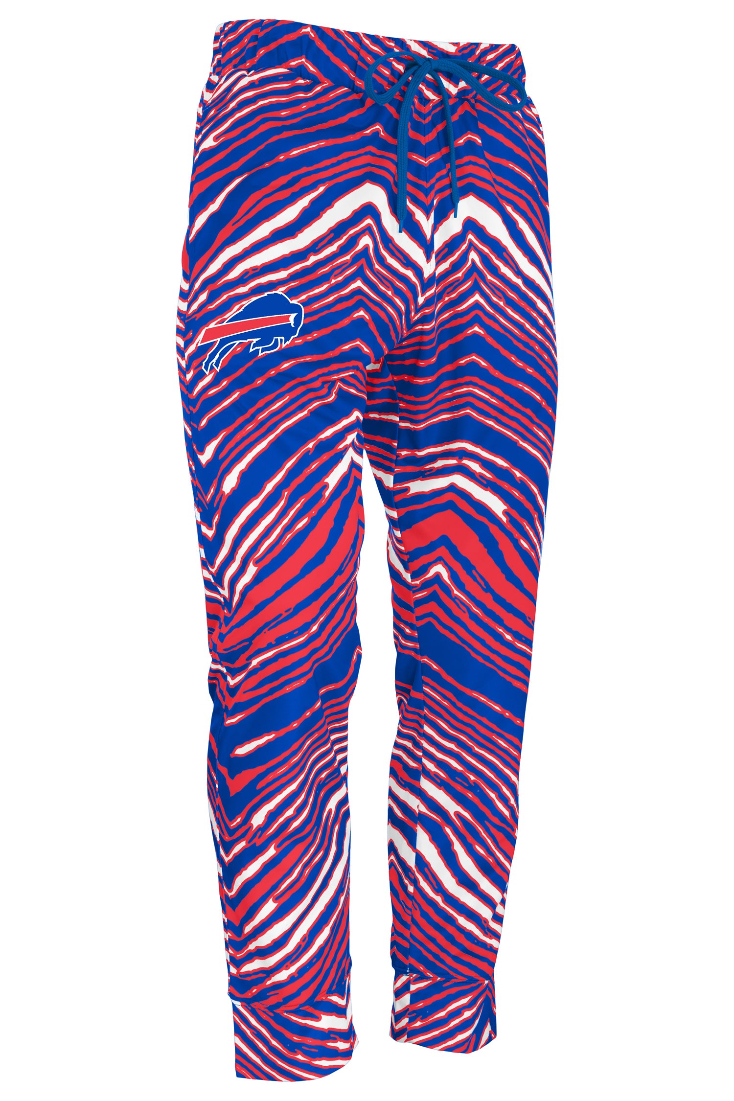 Zubaz NFL Men's Team Logo Zebra Sweatpants Buffalo Bills