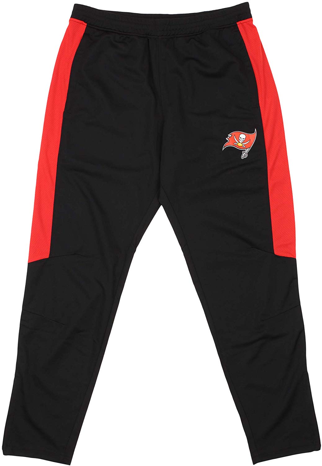 Zubaz NFL Football Men's Tampa Bay Buccaneers Athletic Track Pant