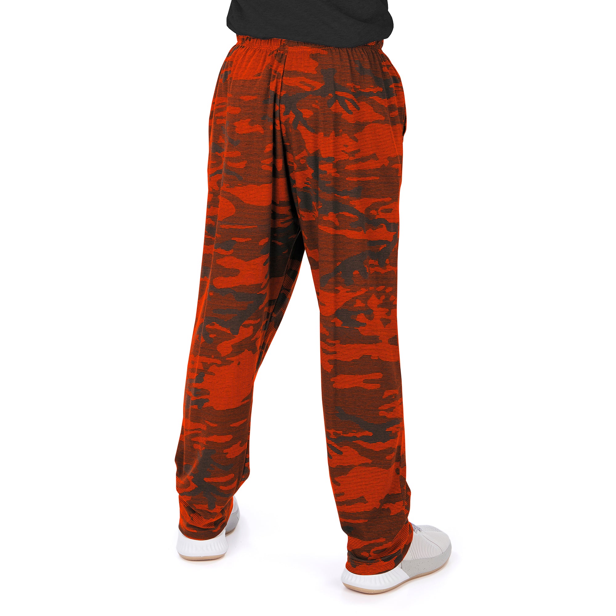 Zubaz NFL Men's Cleveland Browns Camo Lines Pants