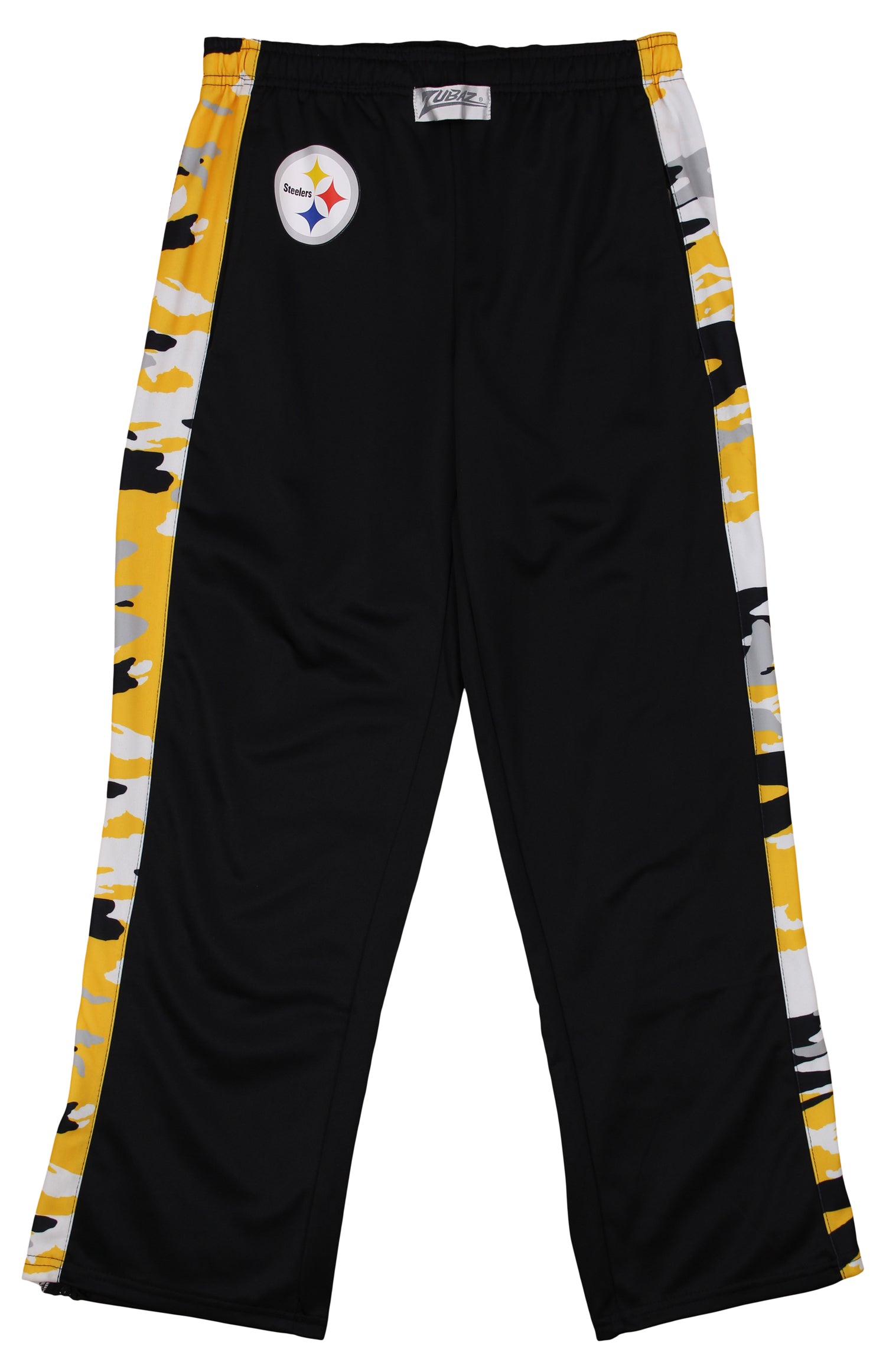 Zubaz Men's NFL Pittsburgh Steelers Camo Print Stadium Pants