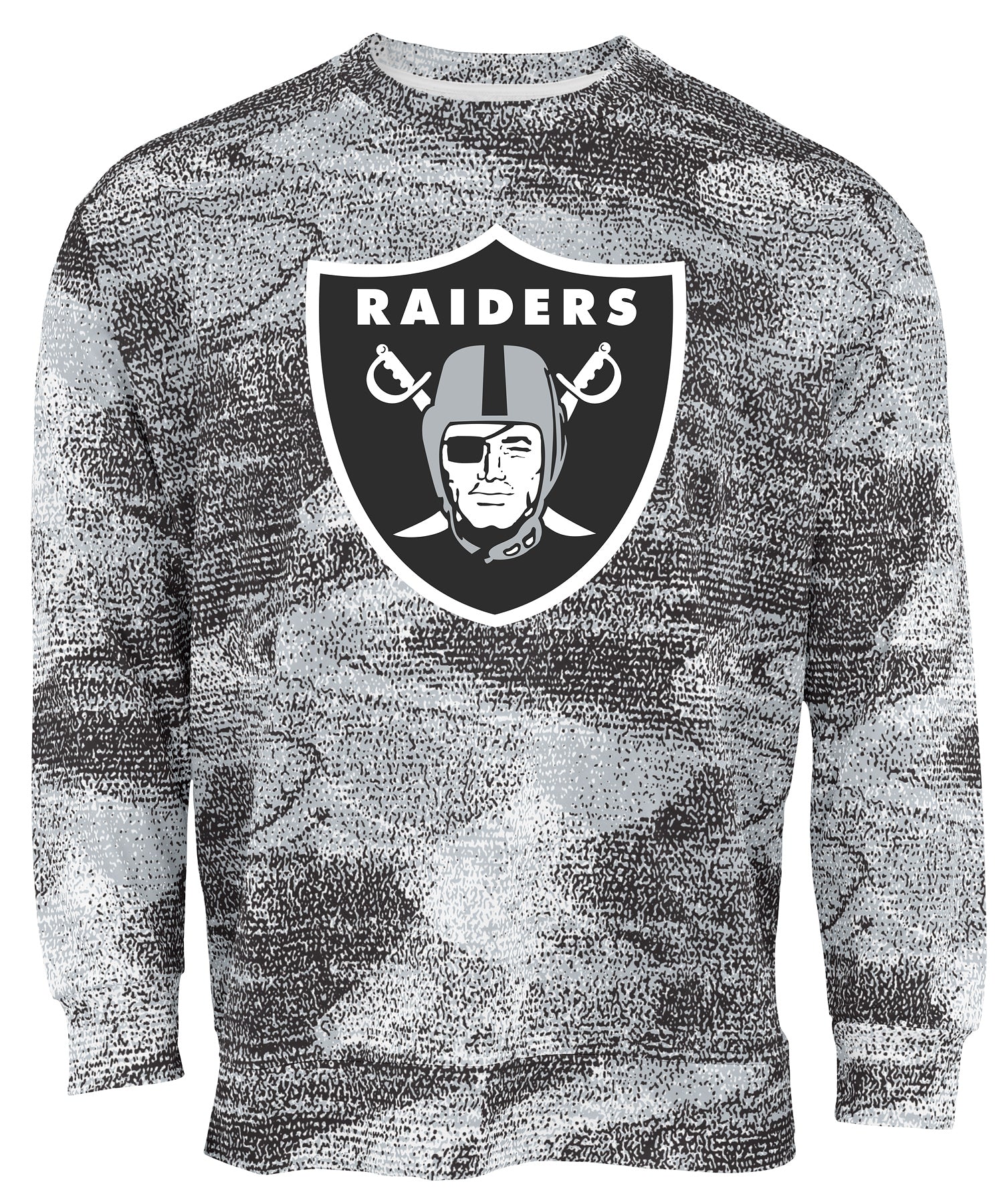 Oakland raiders men's crewneck sweatshirt best sale