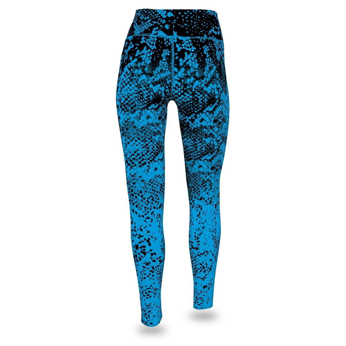 Zubaz NFL Women's Zubaz Carolina Panthers Logo Leggings