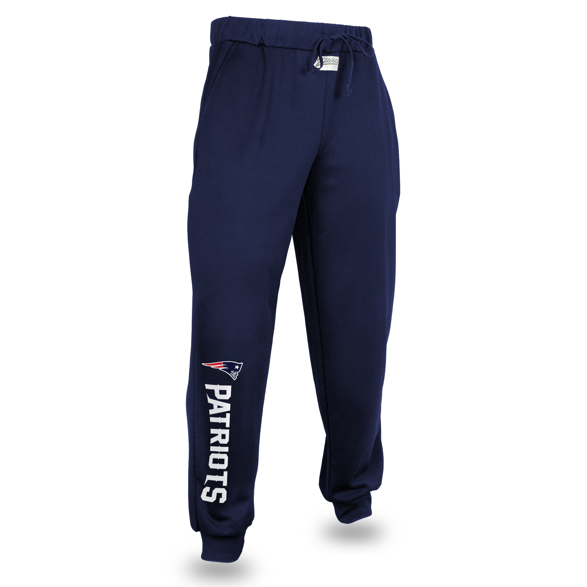 Zubaz NFL Men's New England Patriots Team Color Joggers, Navy