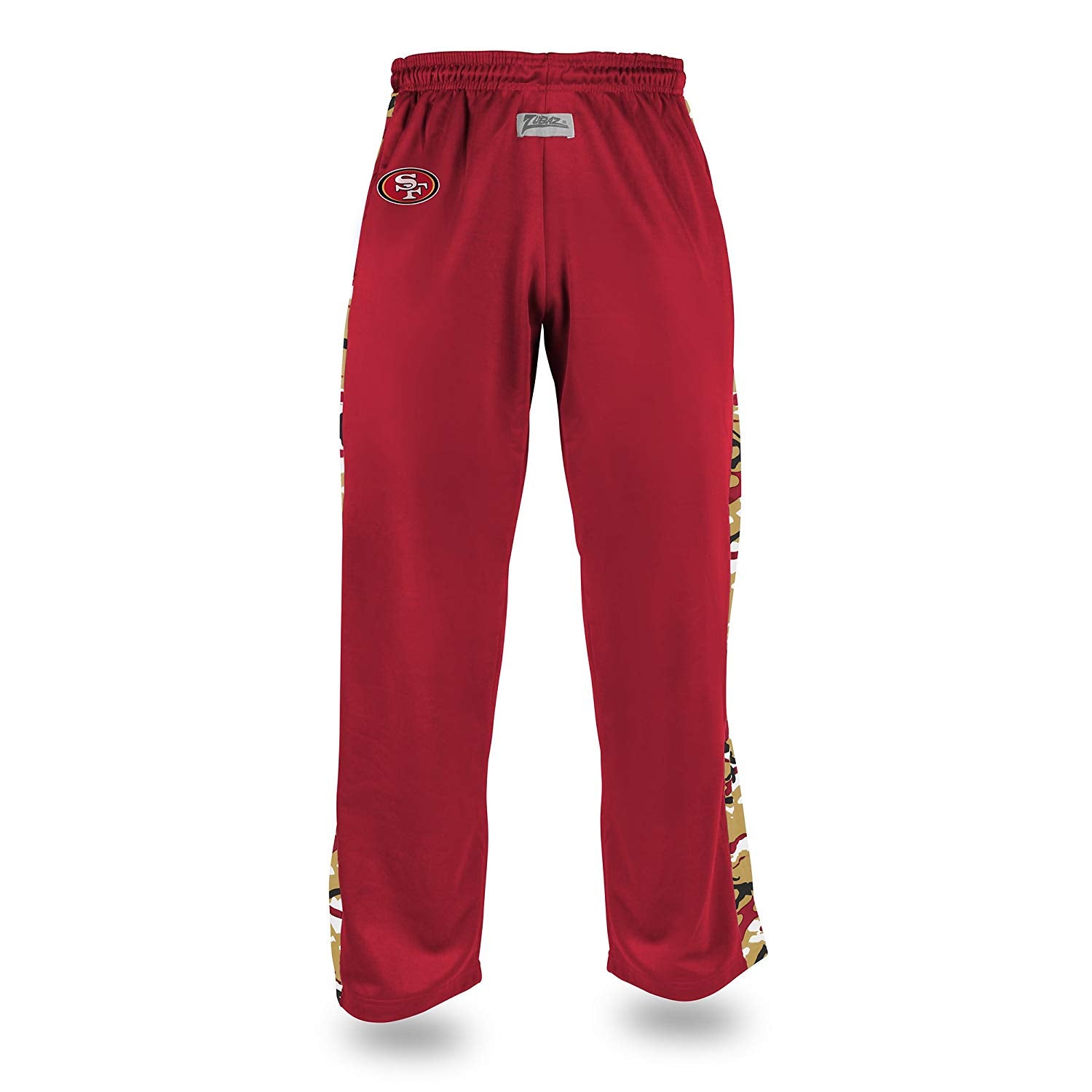 Zubaz Men's NFL San Francisco 49ers Camo Print Stadium Pants